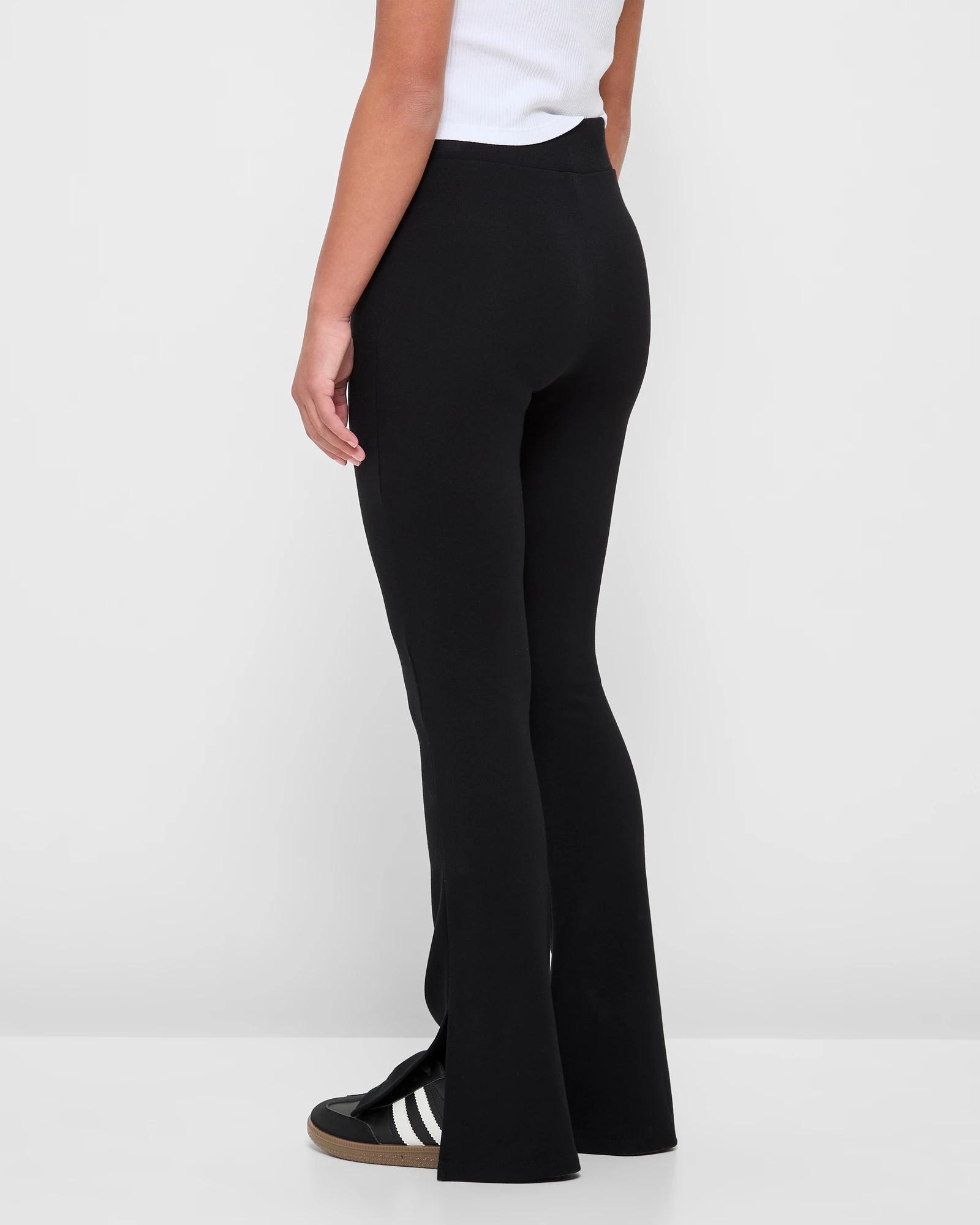 3 Target Ponti Flare Leggings BLACK, 3 of 5