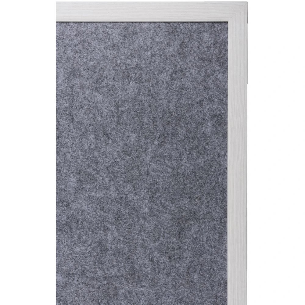 2 J.Burrows Feltboard 900 x 600mm Grey, 2 of 2