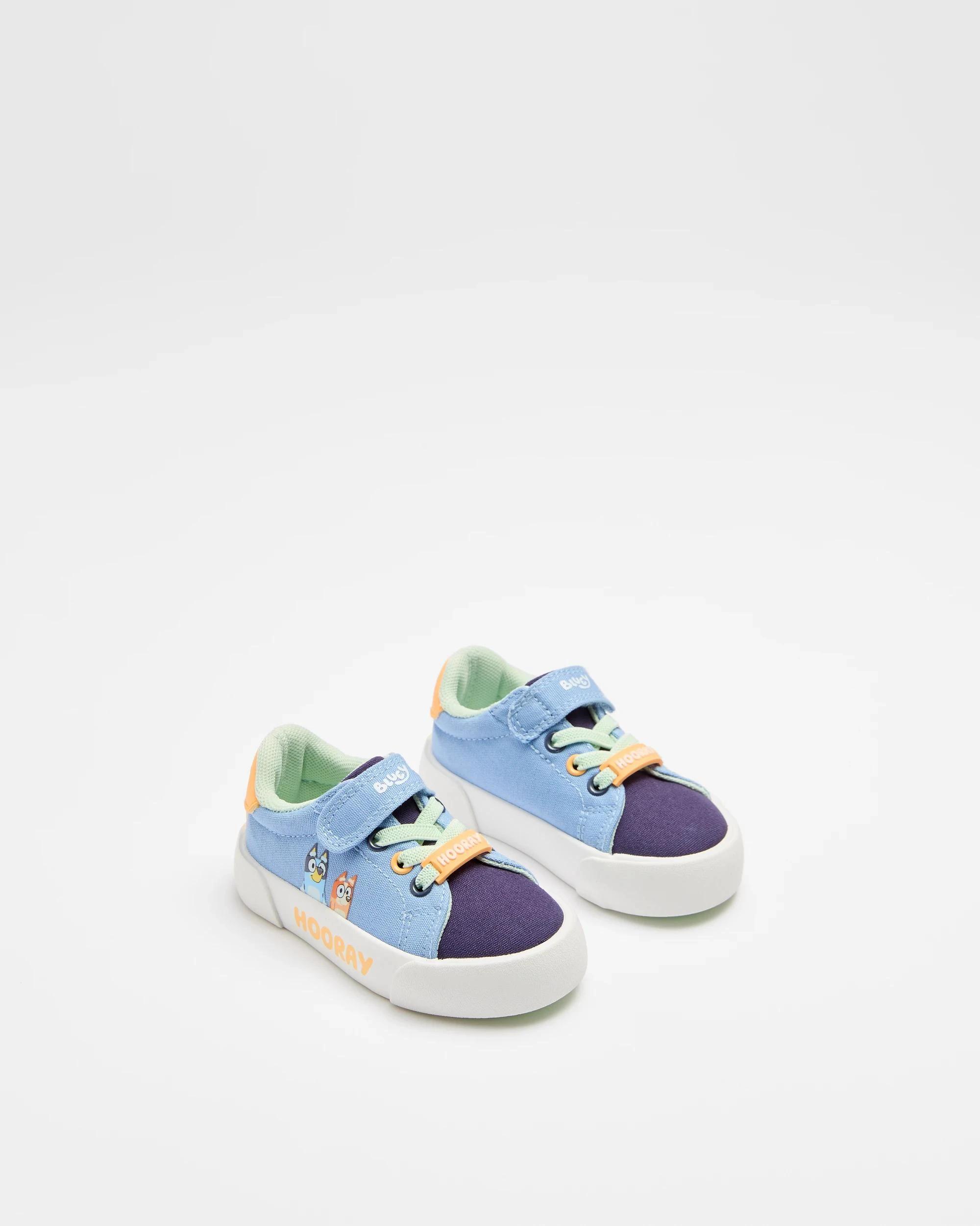 3 Baby Boys First Walker Bluey Sneaker BLUE, 3 of 3