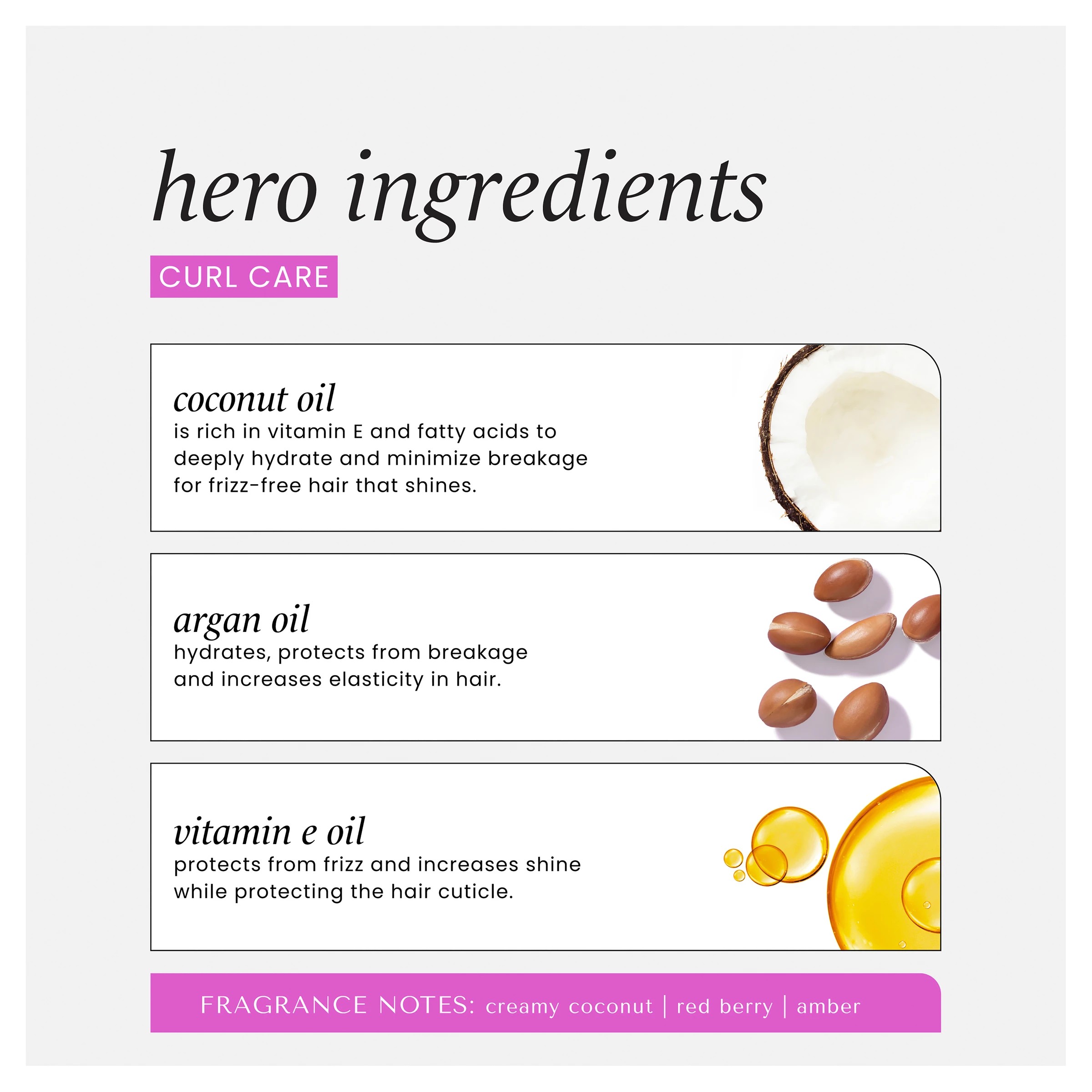 5 HASK Curl Care Detangling Conditioner 355ml - Coconut Oil, Argan Oil, Vitamin E and Curl Activating Complex, 5 of 10