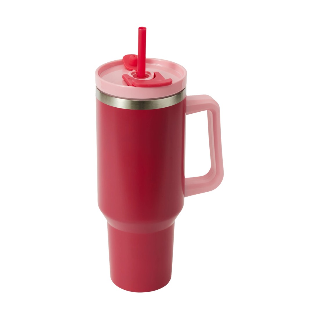 1 1.18L Red Jumbo Tumbler with Handle, 1 of 7