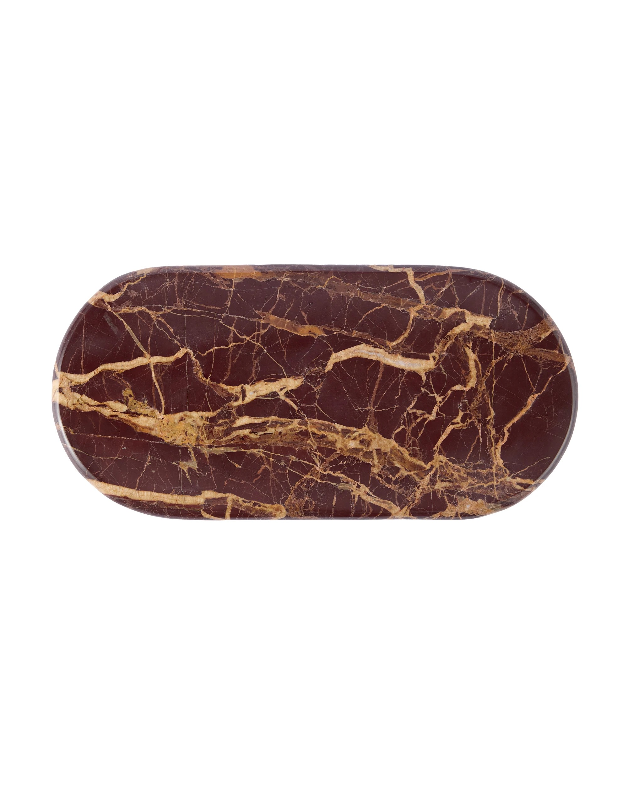 3 Red Marble Decor Tray, 3 of 6