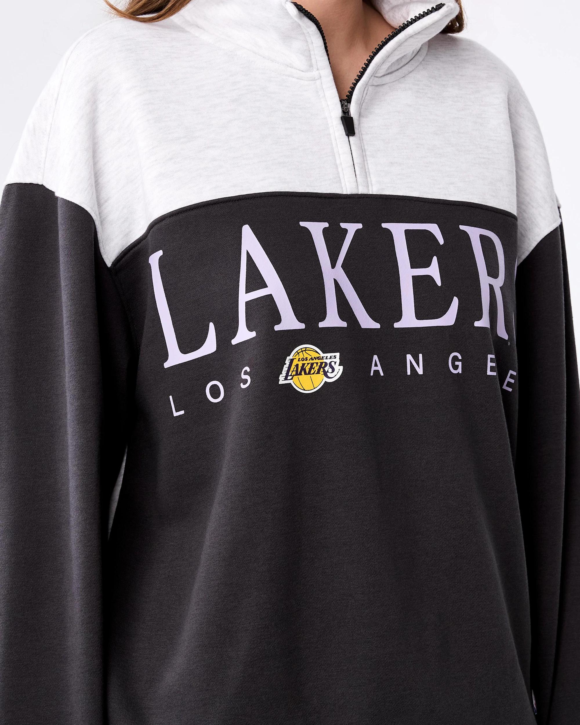 5 Official NBA Adult Lounge Quarter Zip Top Lkrs 7d6u, 5 of 5