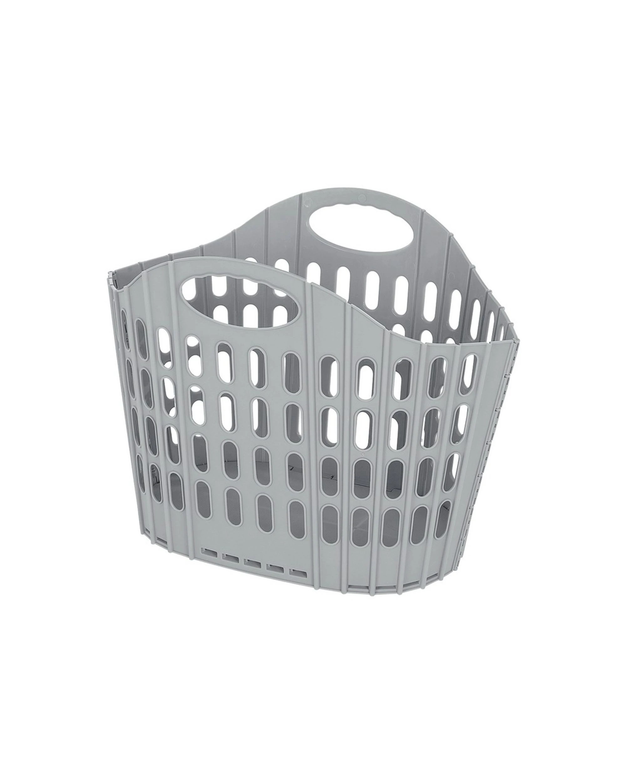 1 Artiss Laundry Basket Hamper Large Foldable Washing Clothes Storage Organiser - Grey, 1 of 6