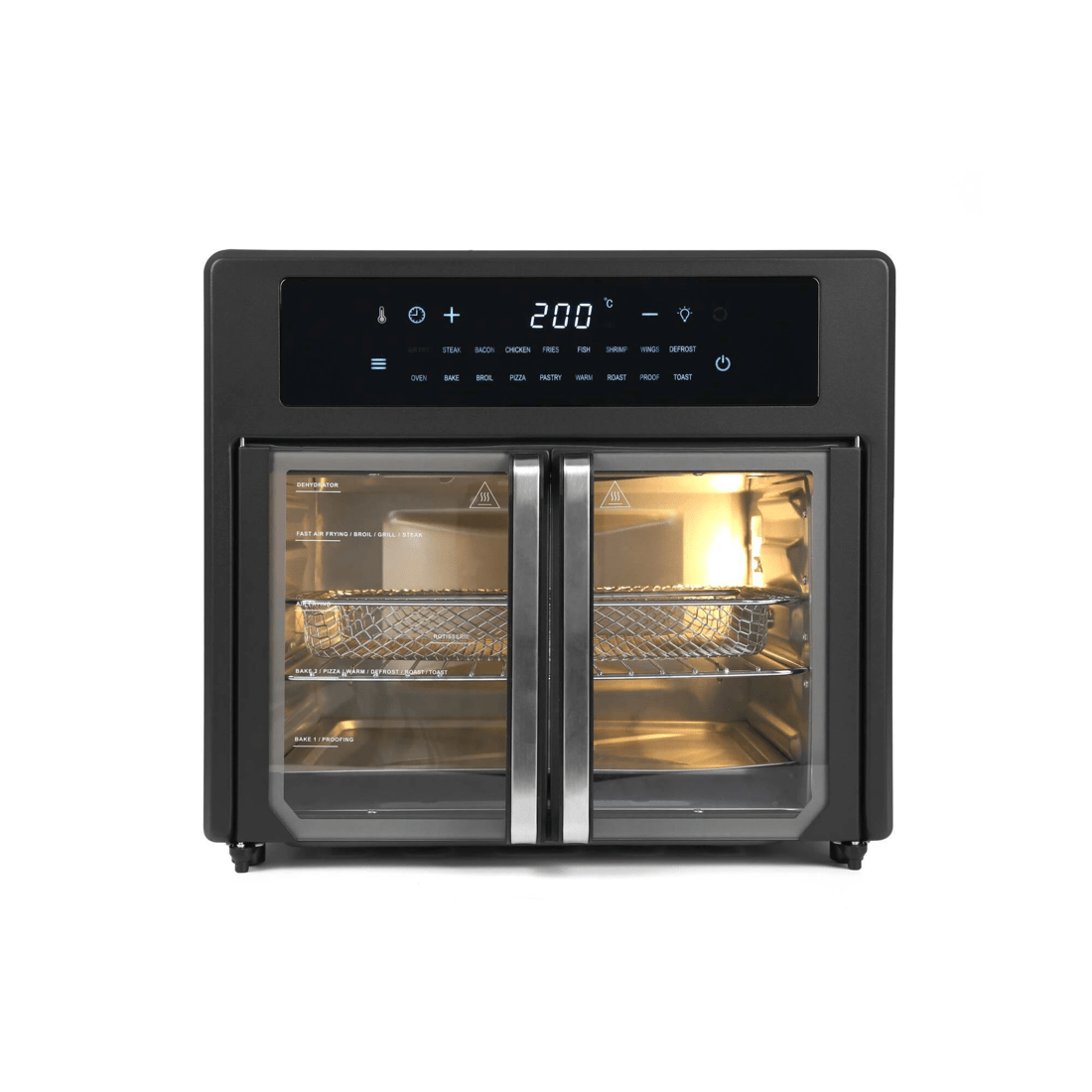 1 Healthy Choice 25L Air Fryer Convection Oven with 360 Cooking & French Doors, 1 of 6