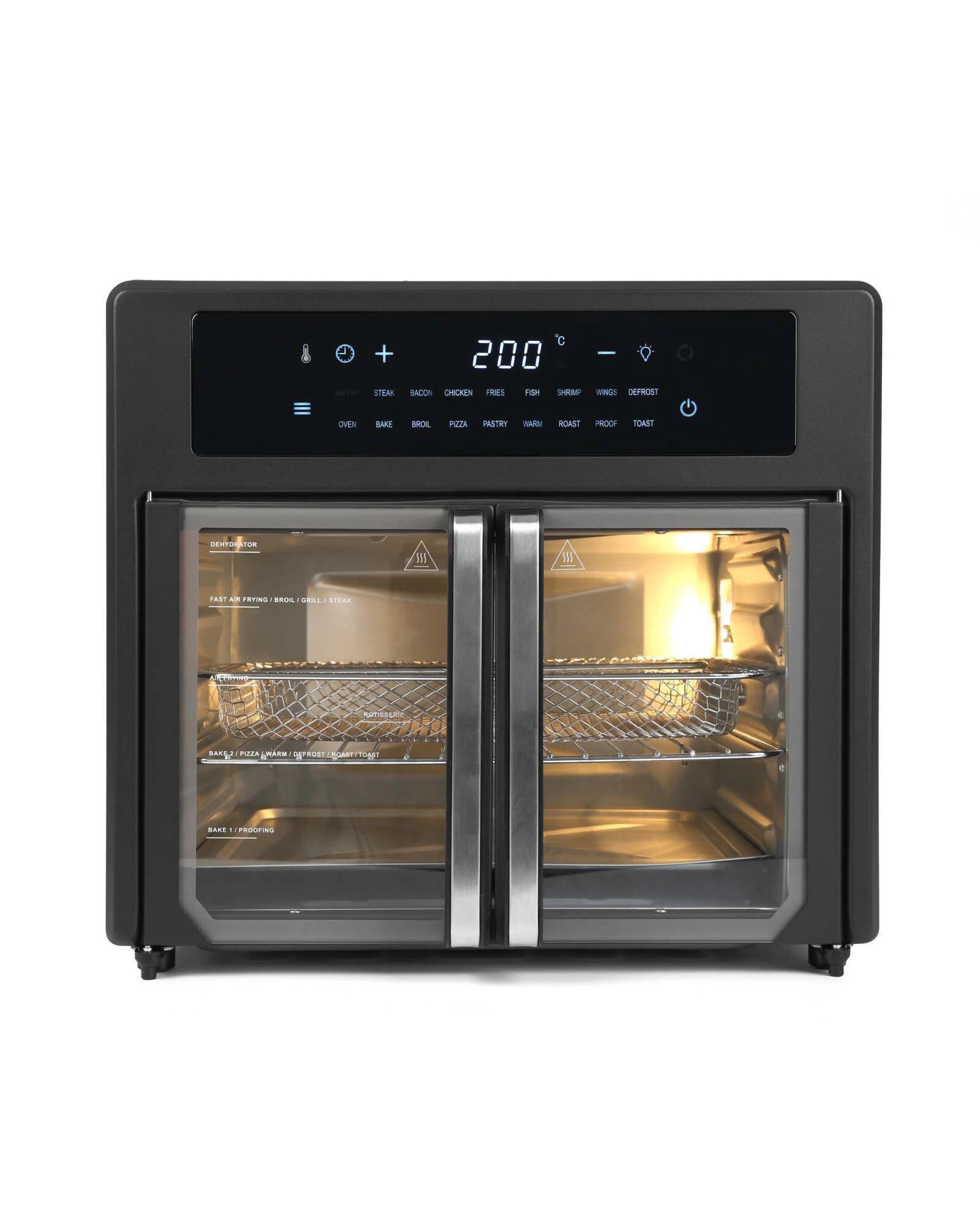 1 Healthy Choice 25L Air Fryer Convection Oven with 360 Cooking & French Doors, 1 of 6