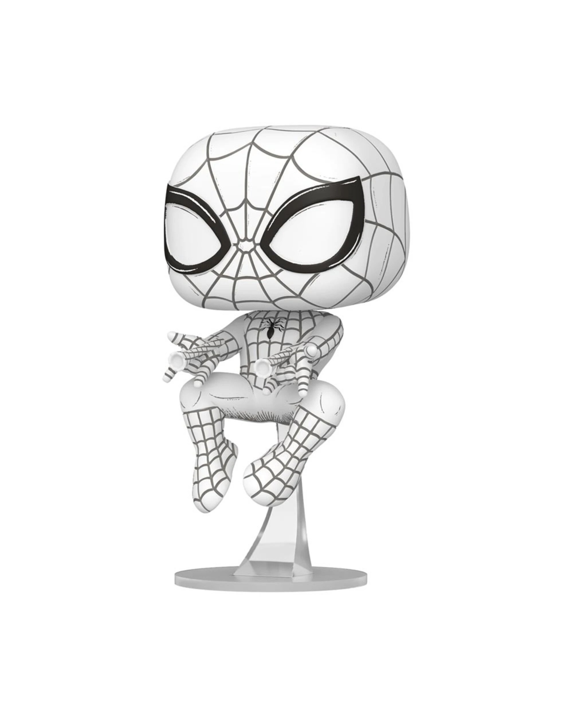 1 Marvel - Spider-Man - Sketched Spider-Man Pop! Vinyl Figure, 1 of 2