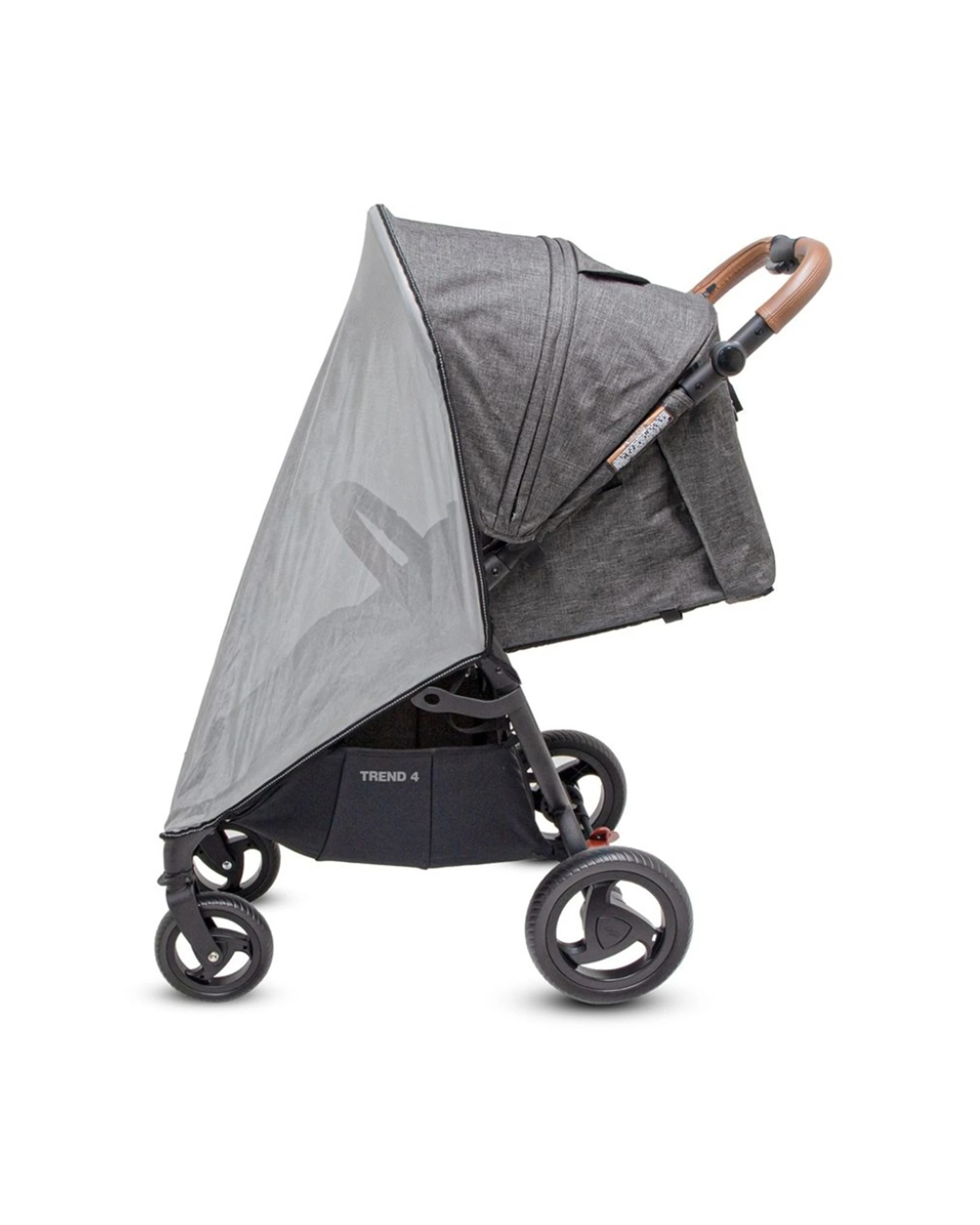 3 Valcobaby Mirror Mesh UV Reflective Insect Cover For Snap 4 Stroller Pram - White, 3 of 3