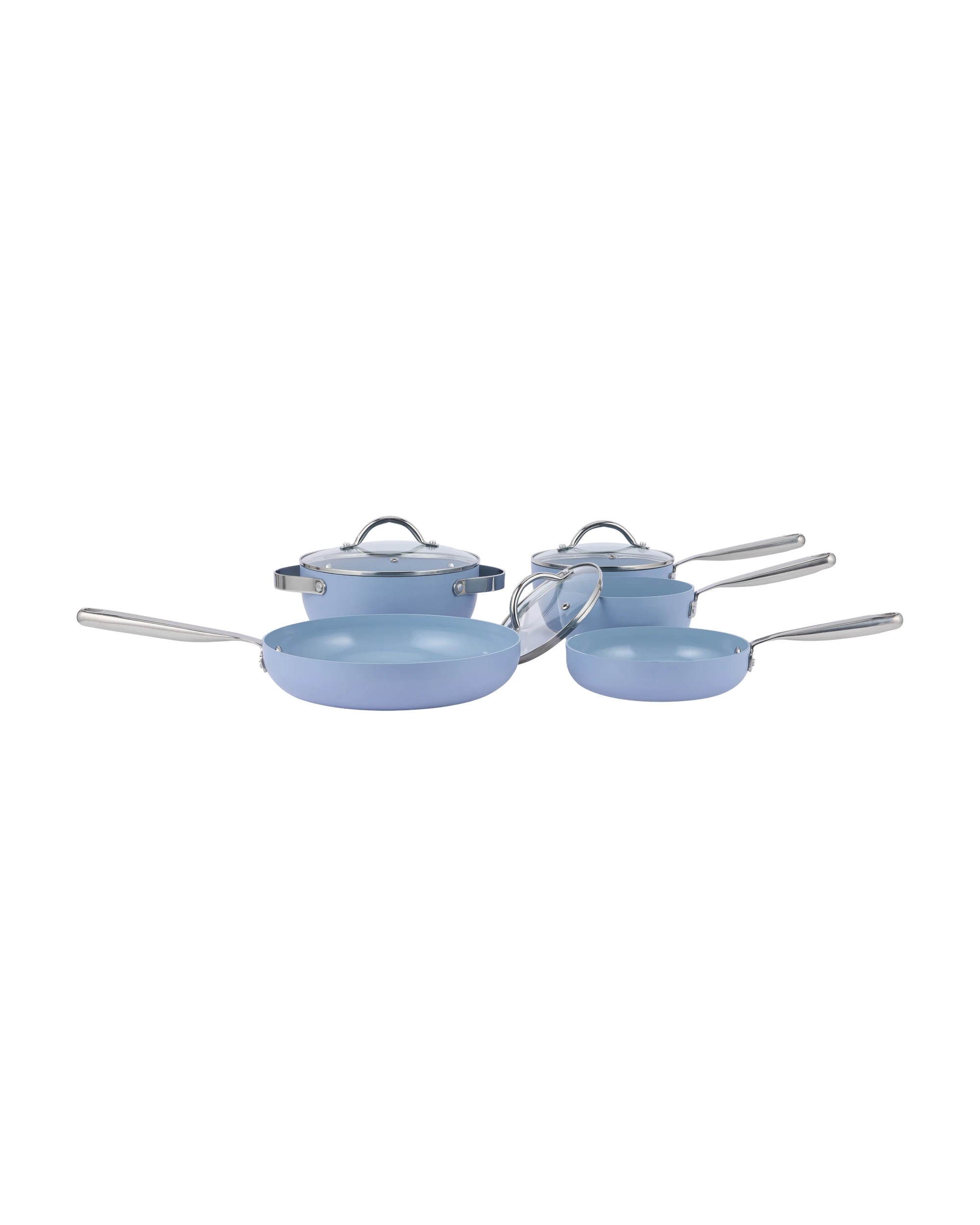 2 5 Piece Ceramic Cookware Set, 2 of 10