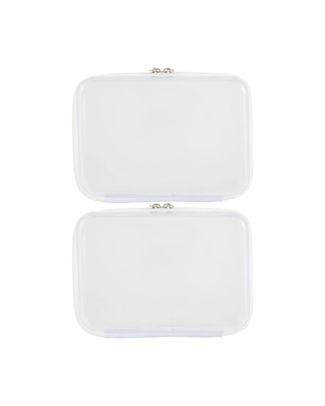 2 Pack Clear Packing Cubes - W