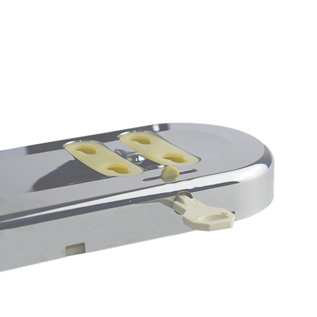 4 Traderight 3 Bottles Bathroom Soap Dispenser - Silver, 4 of 7