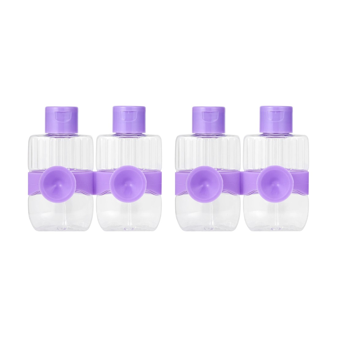 2 OXX Travel 4 Pack Travel Bottles, 2 of 4