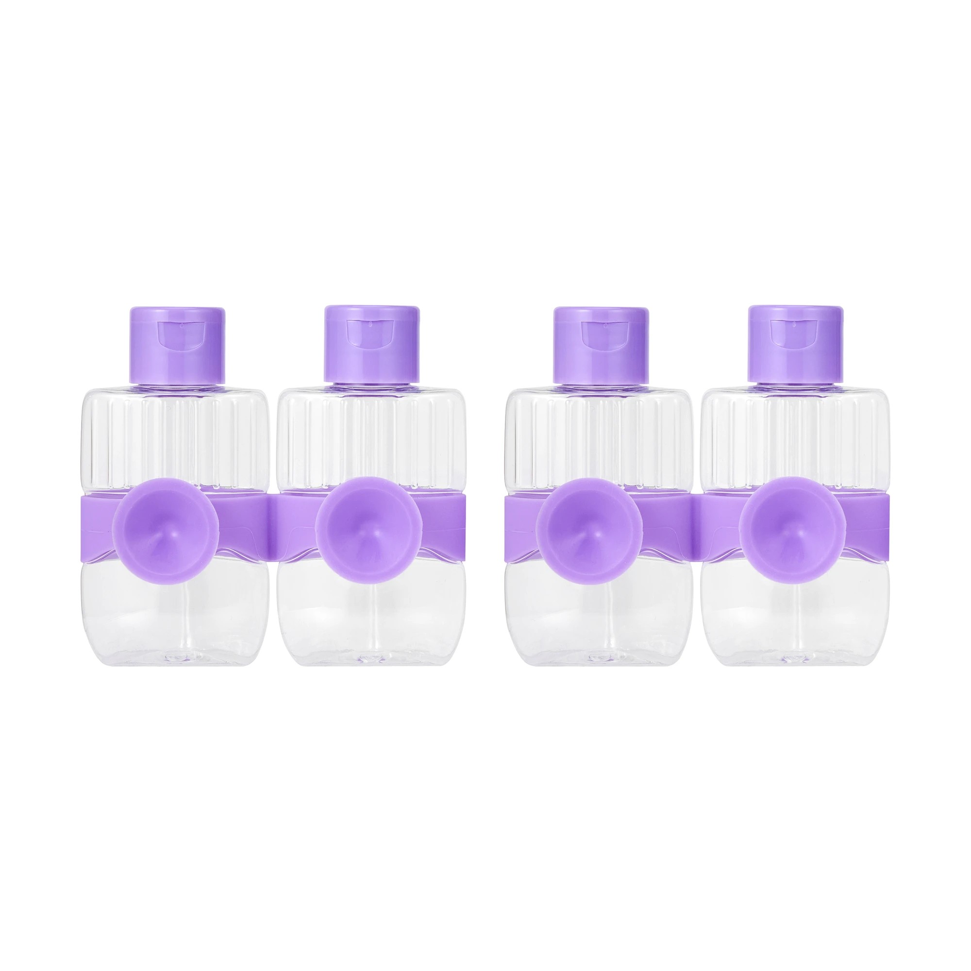 2 OXX Travel 4 Pack Travel Bottles, 2 of 4