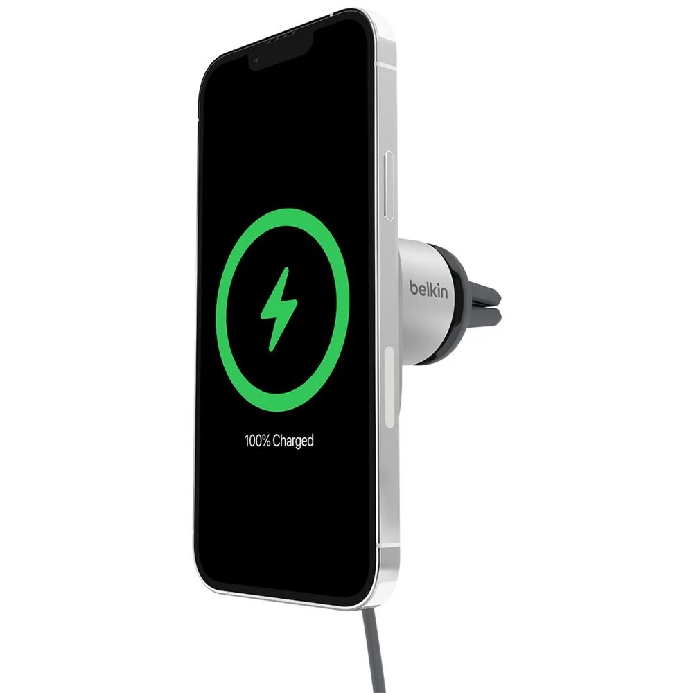 2 Belkin Qi2 Magnetic Car Charger Silver, 2 of 4