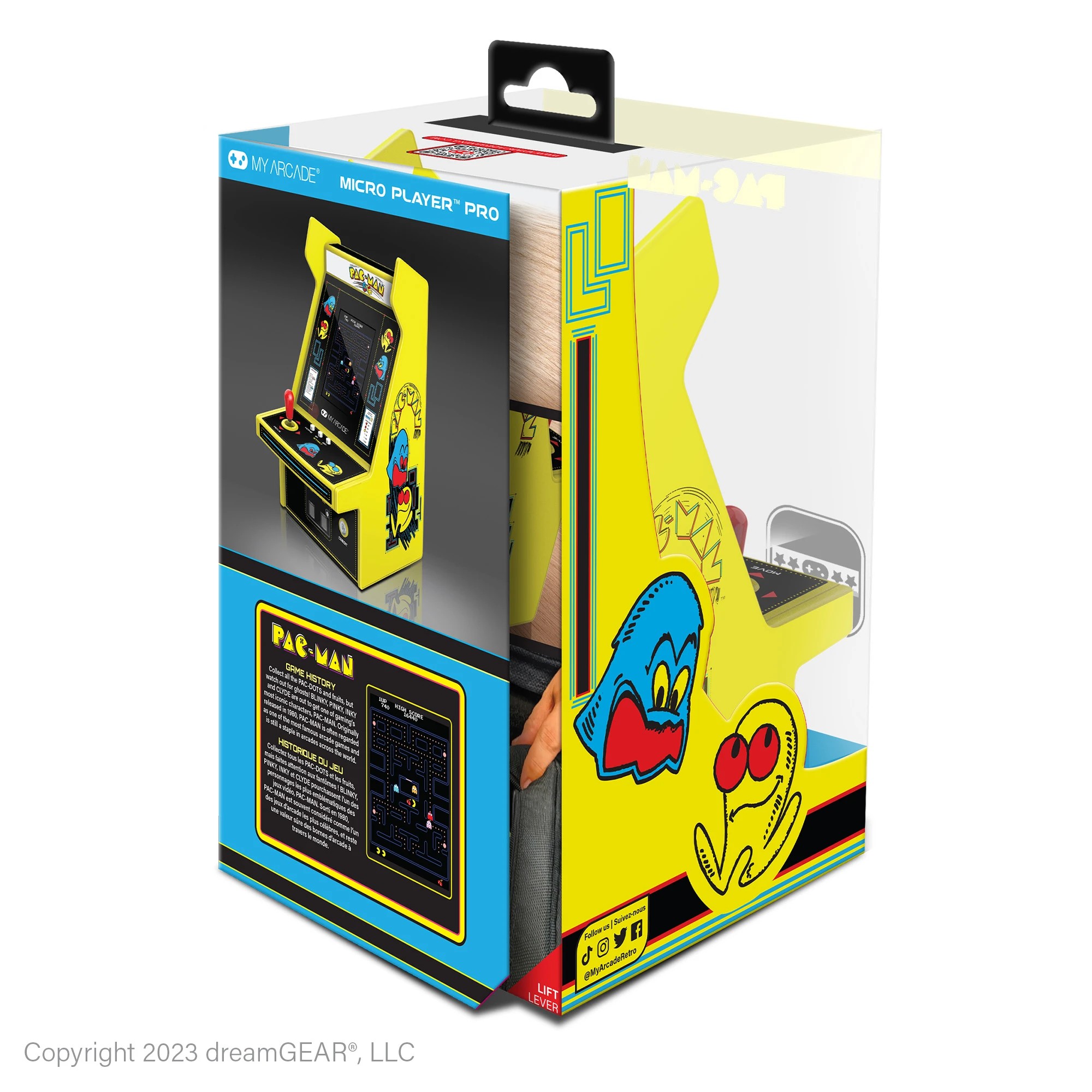 8 My Arcade PAC-MAN Micro Player Pro - Yellow, 8 of 10