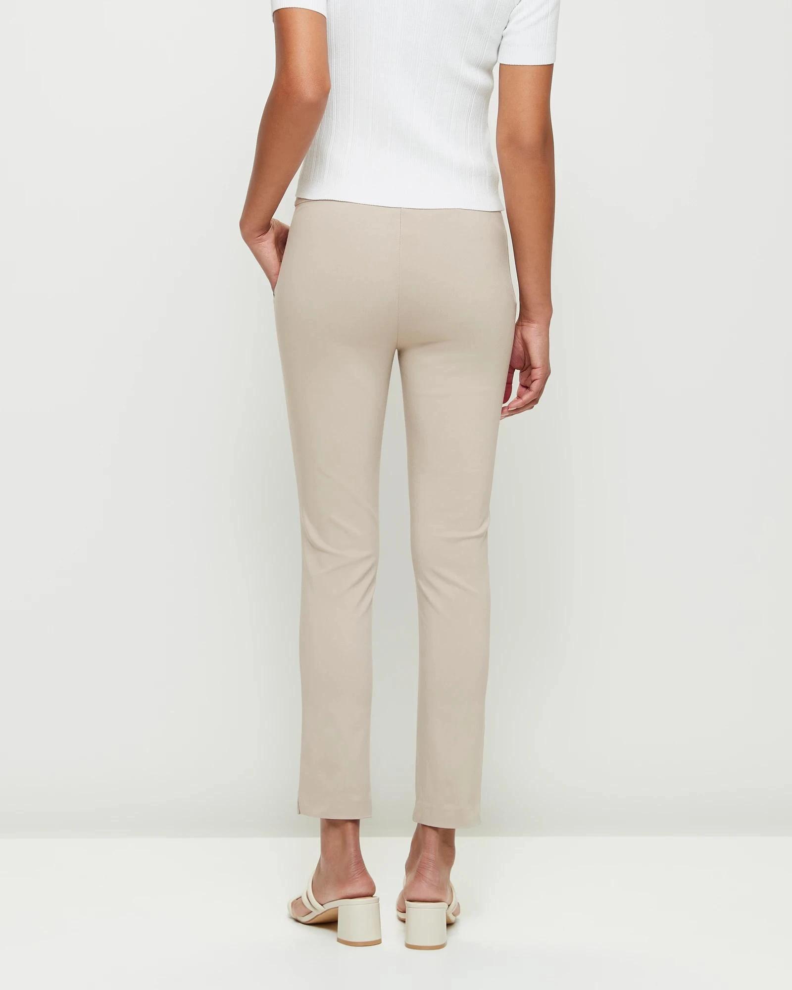 4 Preview Carrie Ankle Length Bengaline Cigar Pants HONEY, 4 of 6