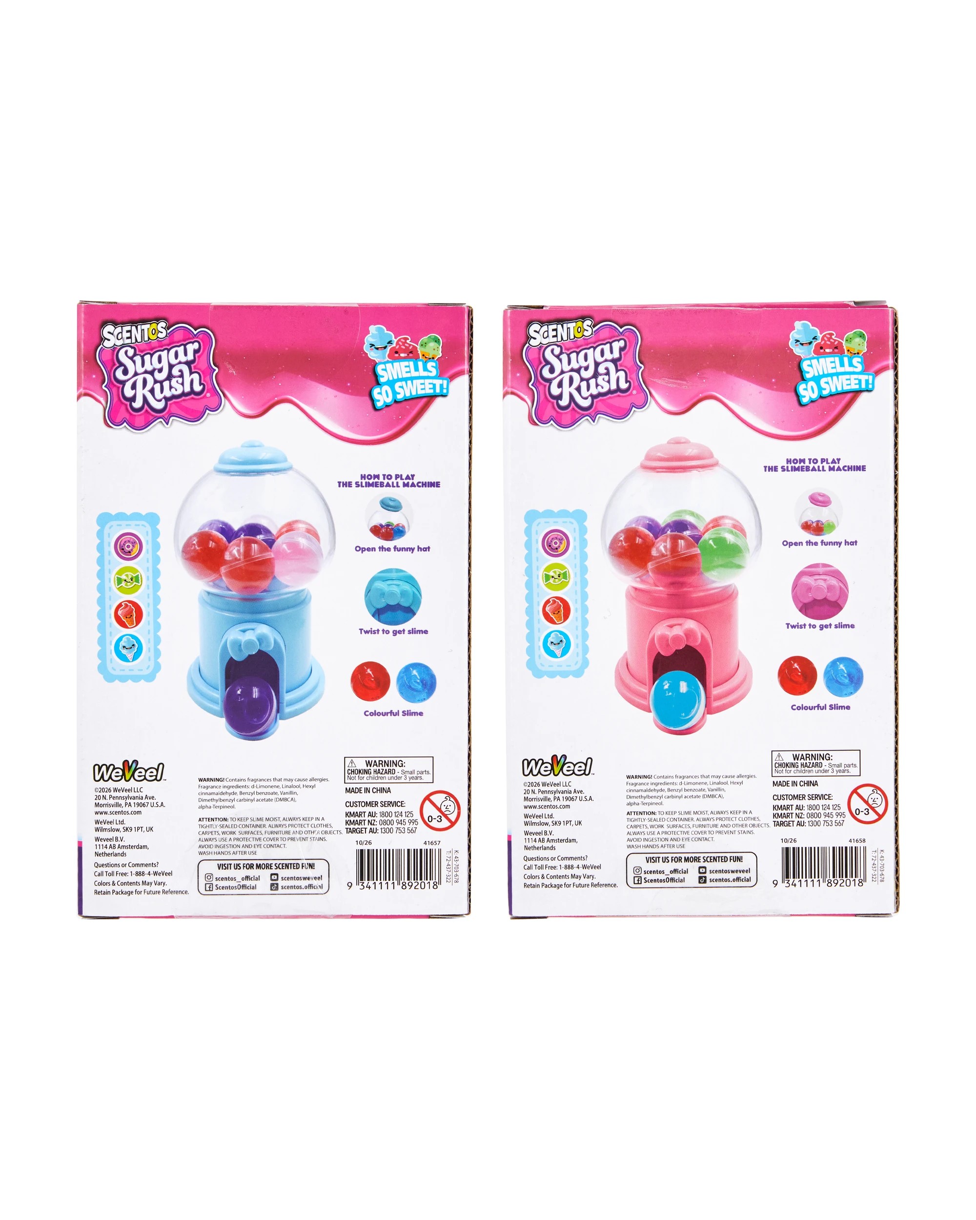 7 Scentos Sugar Rush Scented Slime Ball Machine - Assorted, 7 of 7