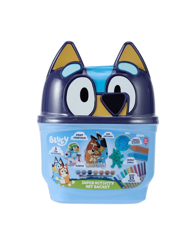 25 Piece Bluey Super Activity Art Bu