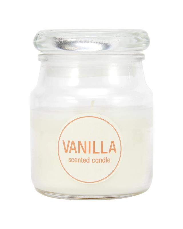 Vanilla Glass Jar Ca