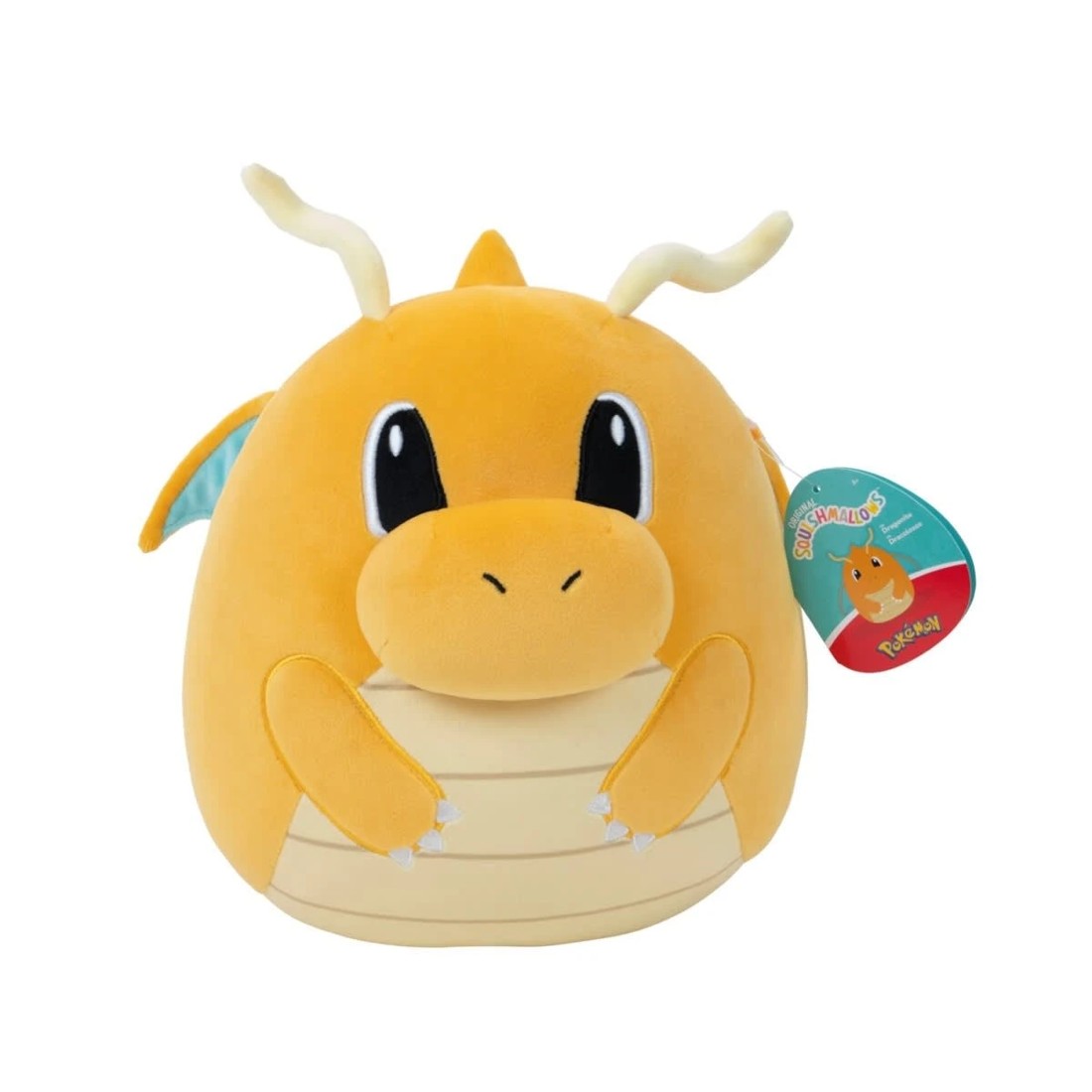 1 25cm Original Squishmallows Pokemon Dragonite Plush Toy, 1 of 5