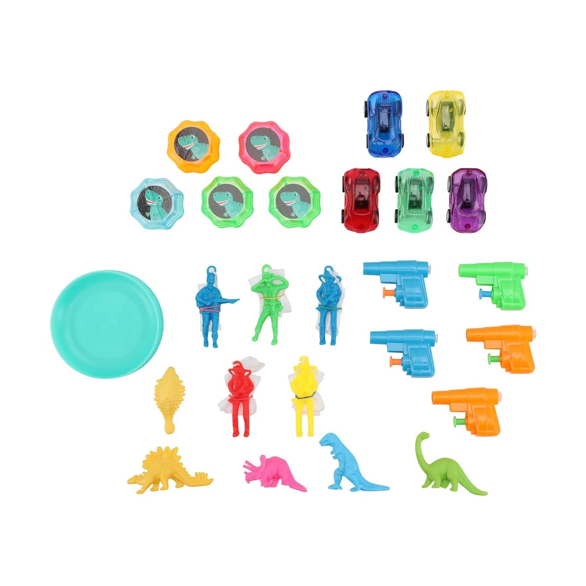 1 30 Pack Dino Party Favours, 1 of 3