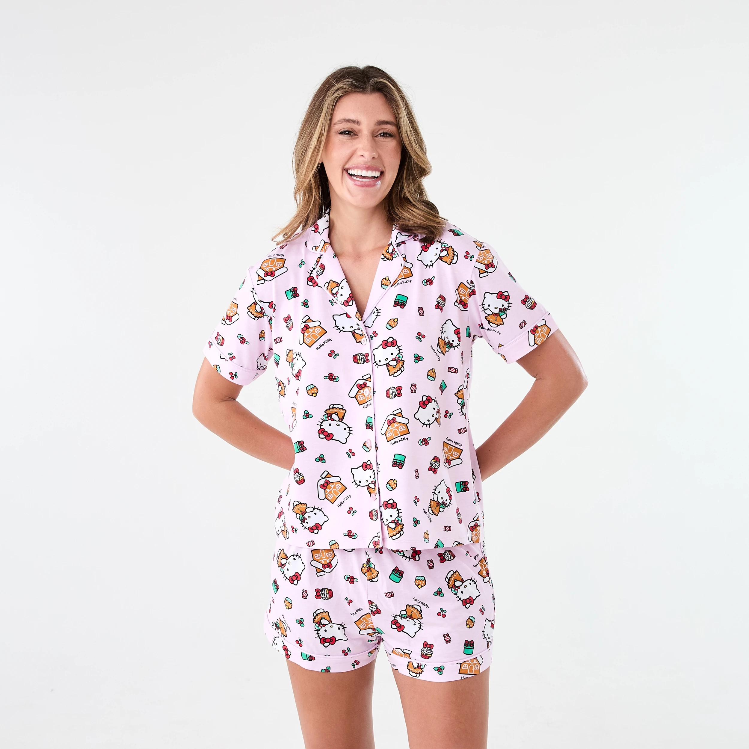 1 Mini Me Hello Kitty License Christmas Comfort Pyjama Set XMAS HELLO KITTY PINK LADY, 1 of 7