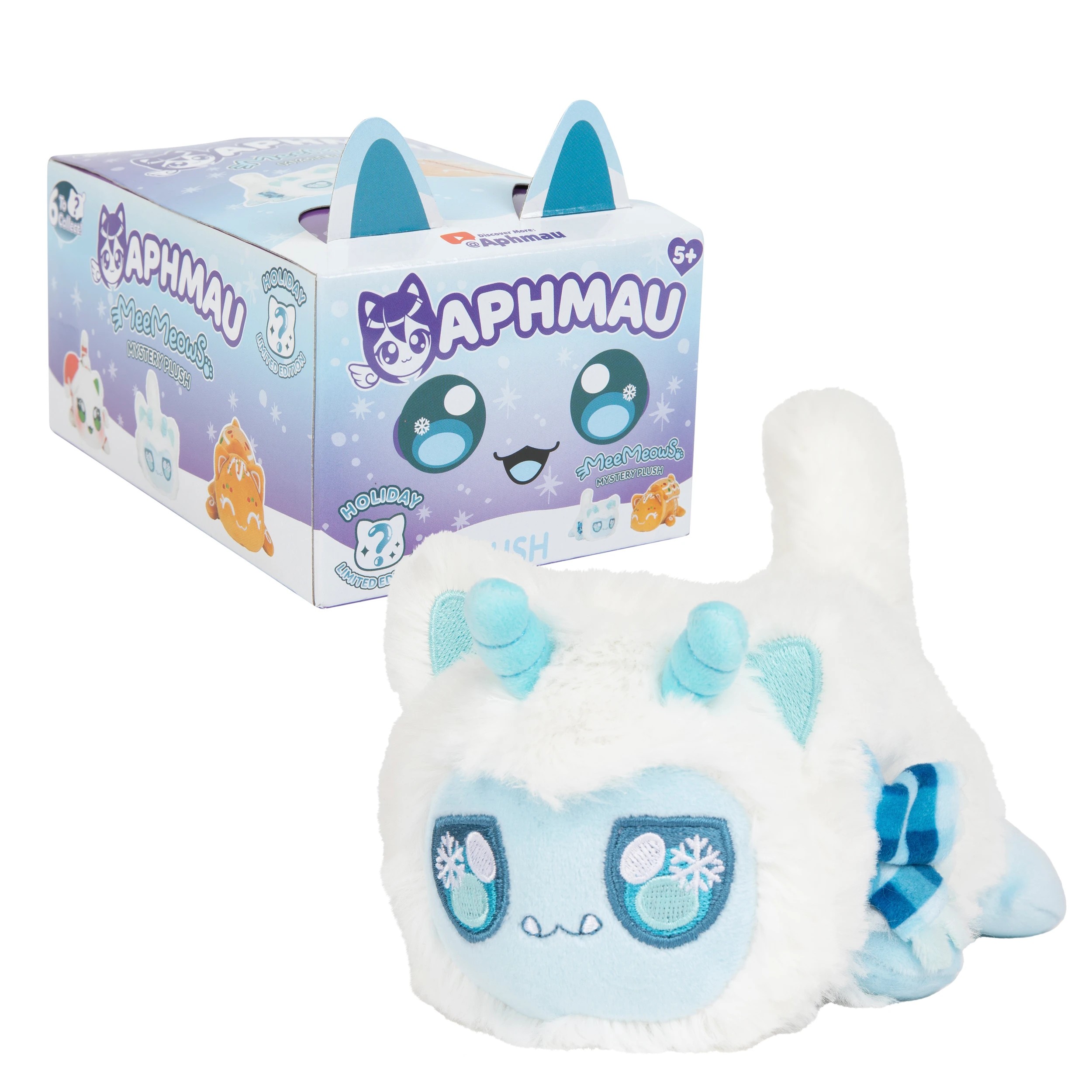 8 Aphmau 6in. Mystery MeeMeow Holiday Plush - Assorted, 8 of 10