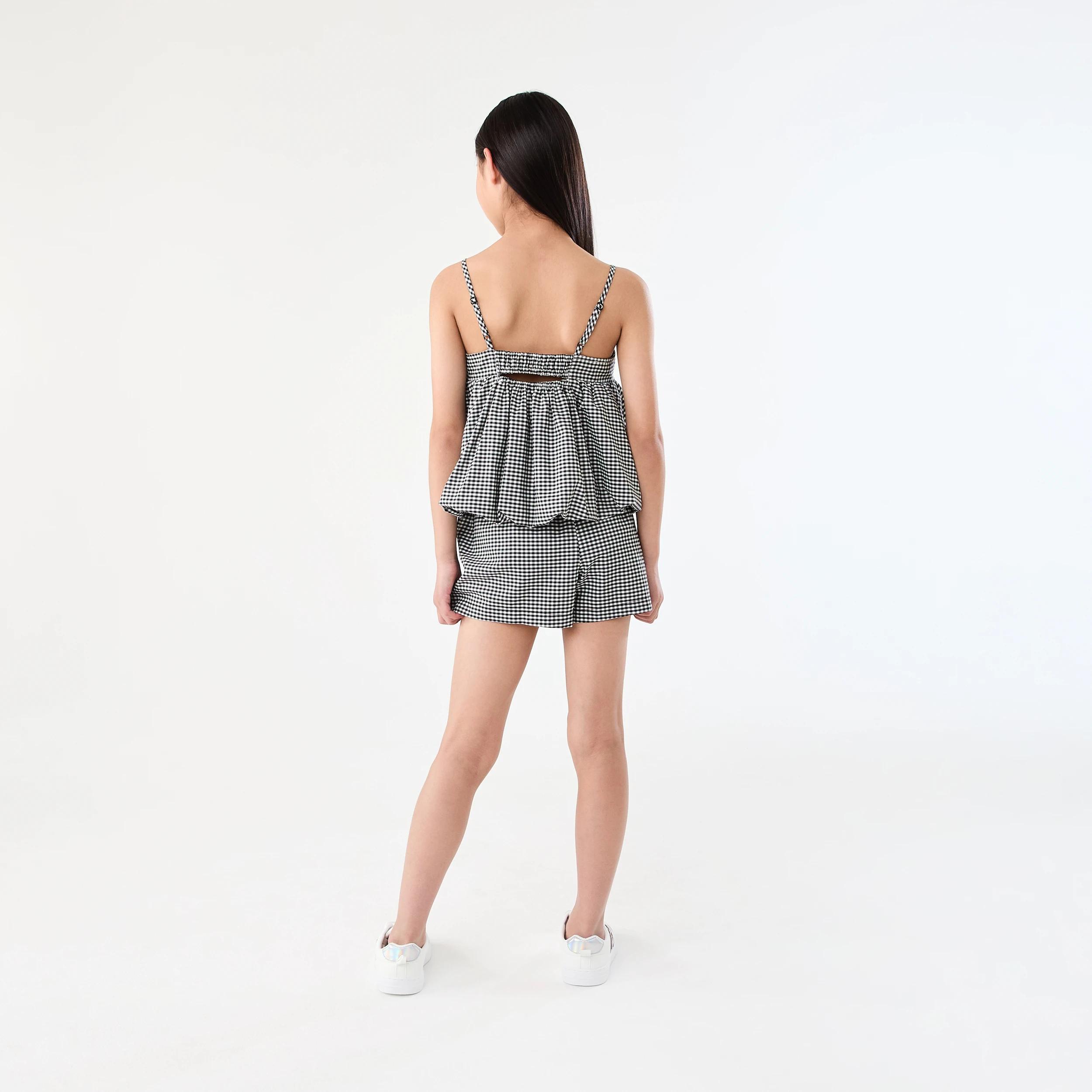 7 Relaxed Shorts Blk Gnghnm, 7 of 7