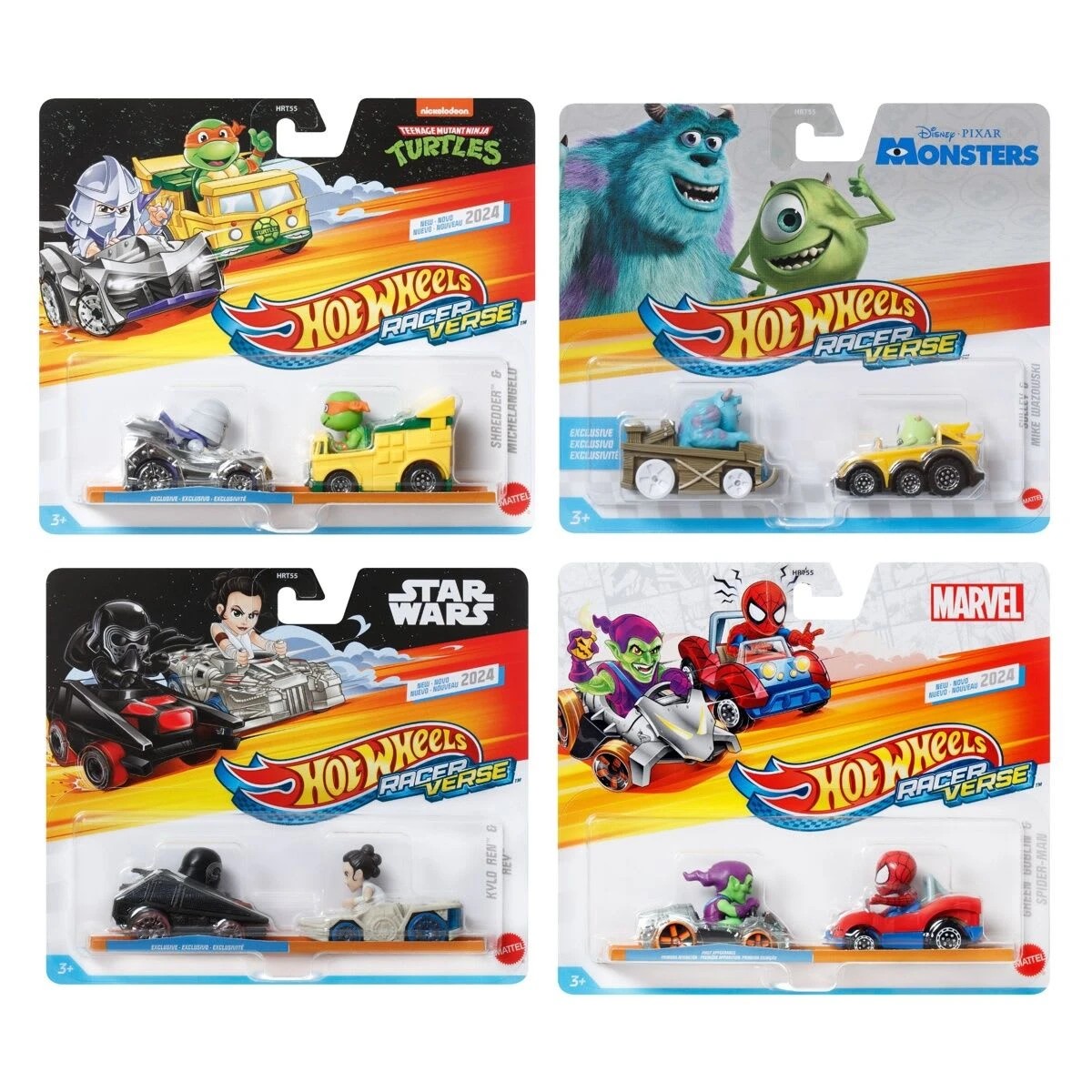 1 2 Pack Hot Wheels RacerVerse Die-Cast Vehicles - Assorted, 1 of 5