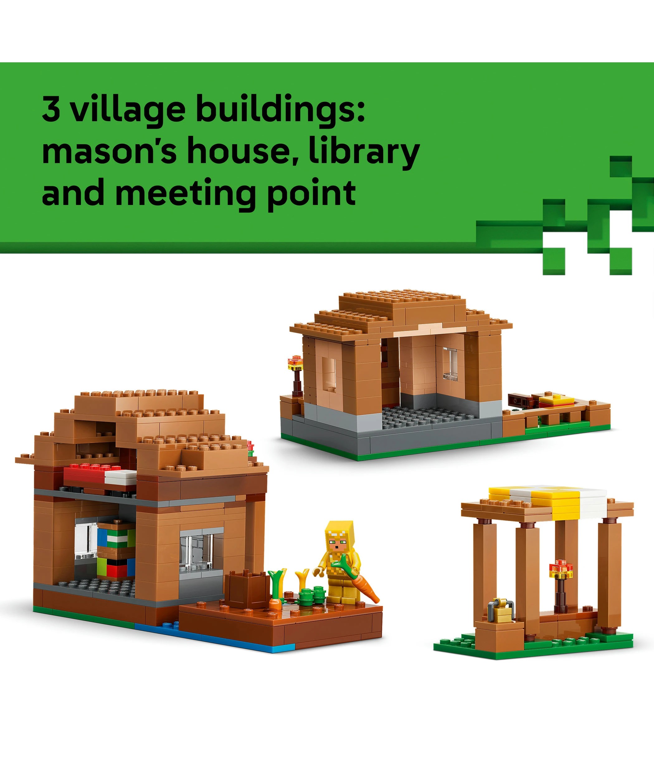 4 LEGO Minecraft Evoker Village Attack 21596, 4 of 10