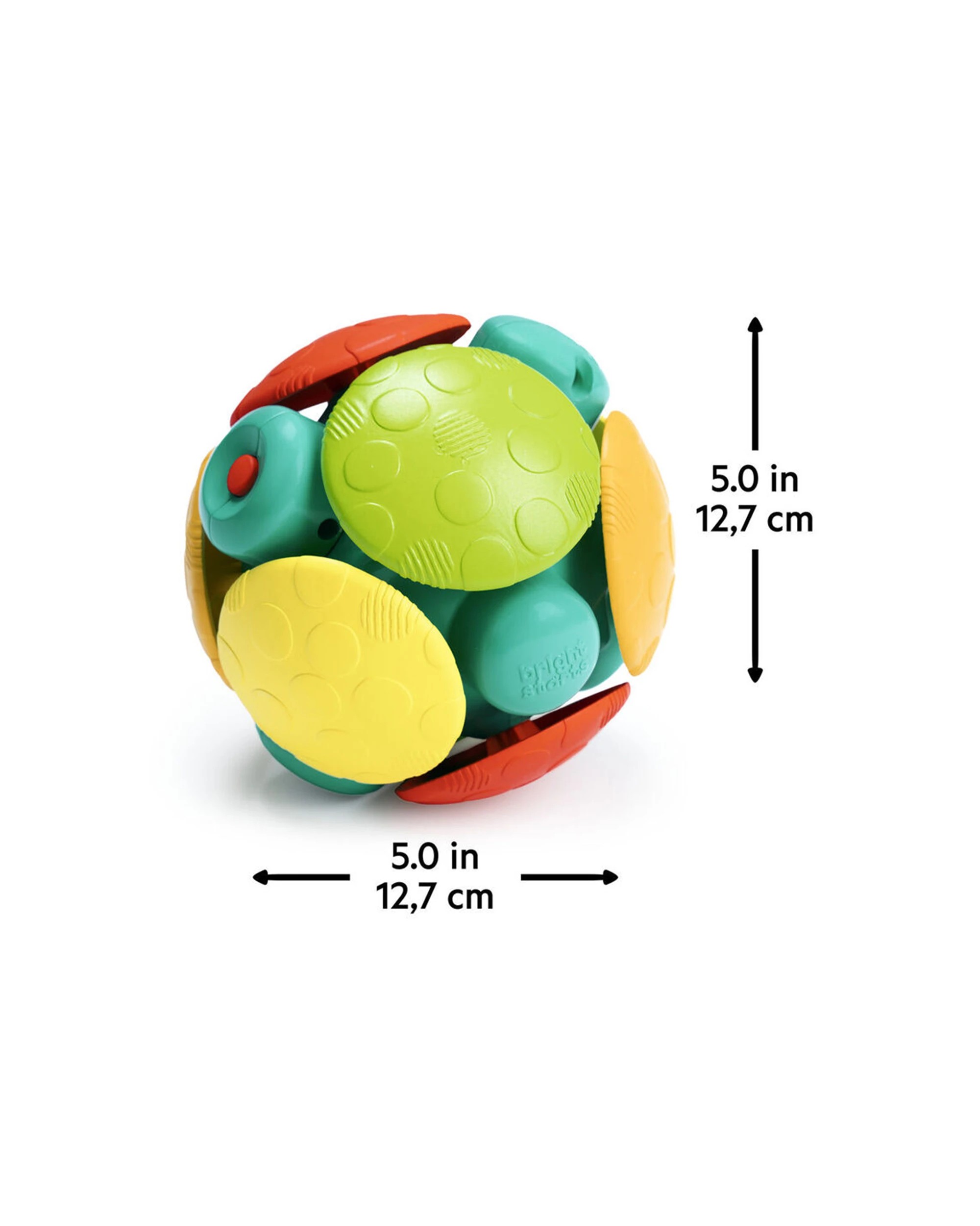 2 Bright Starts Wobble Bobble Ball Crawl And Chase Baby Activity Toy 3-36 Months - Multi, 2 of 5