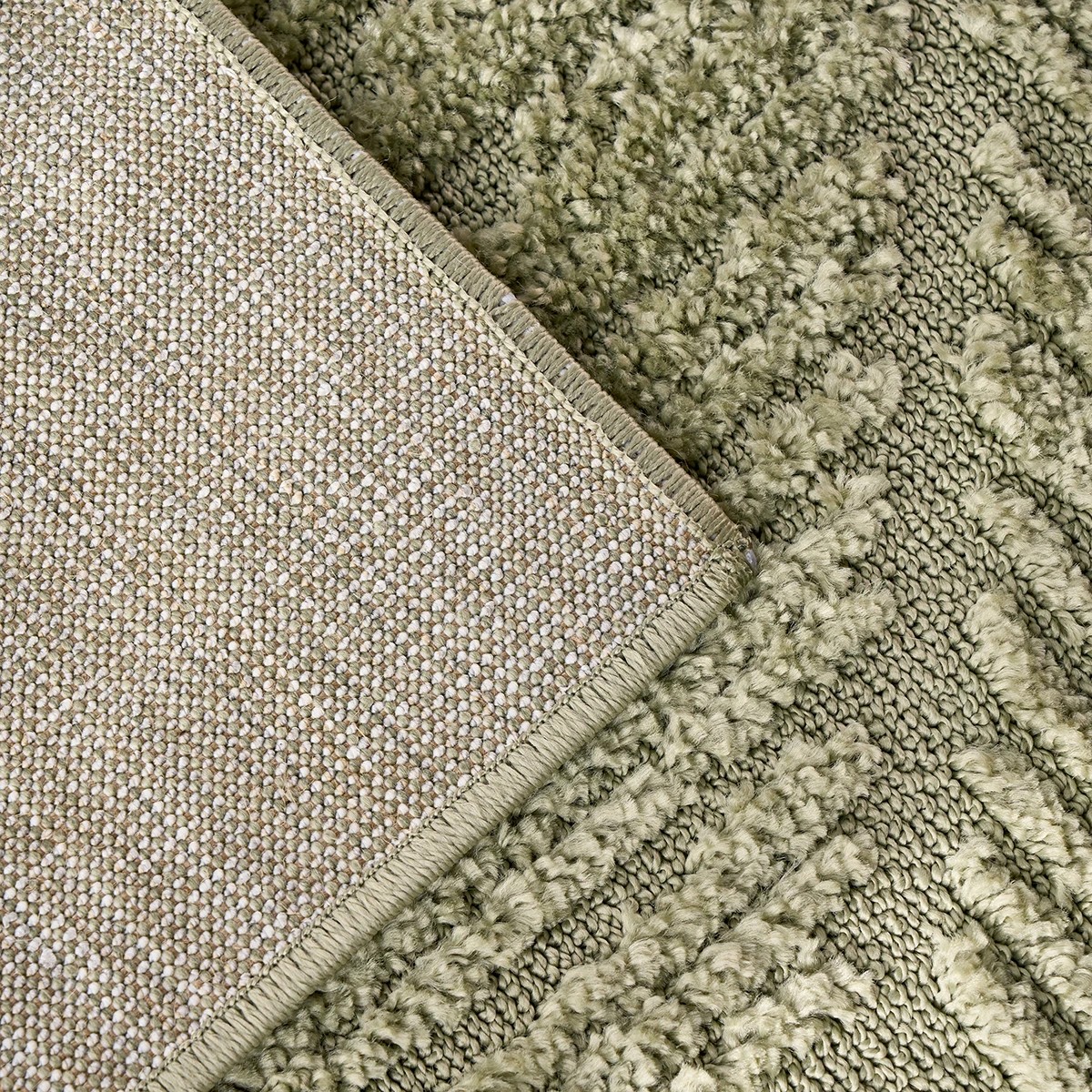 7 Common Ground Rugs Starlet Shilo 300x80cm - Medium Runner Power Loomed Rug - Green, 7 of 7