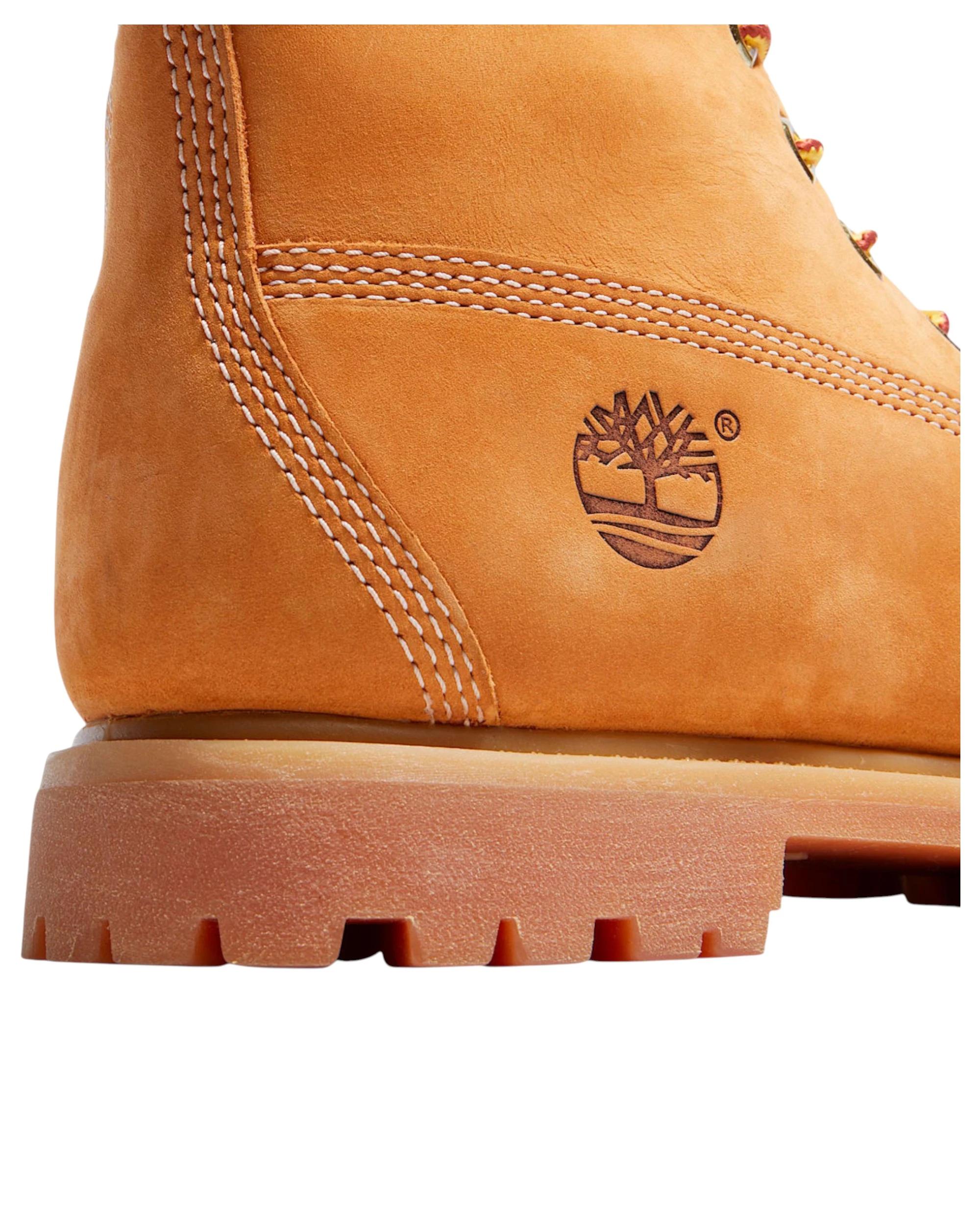 7 Timberland Womens 6-Inch Premium Waterproof Wide Nubuck Boots Wheat, 7 of 7
