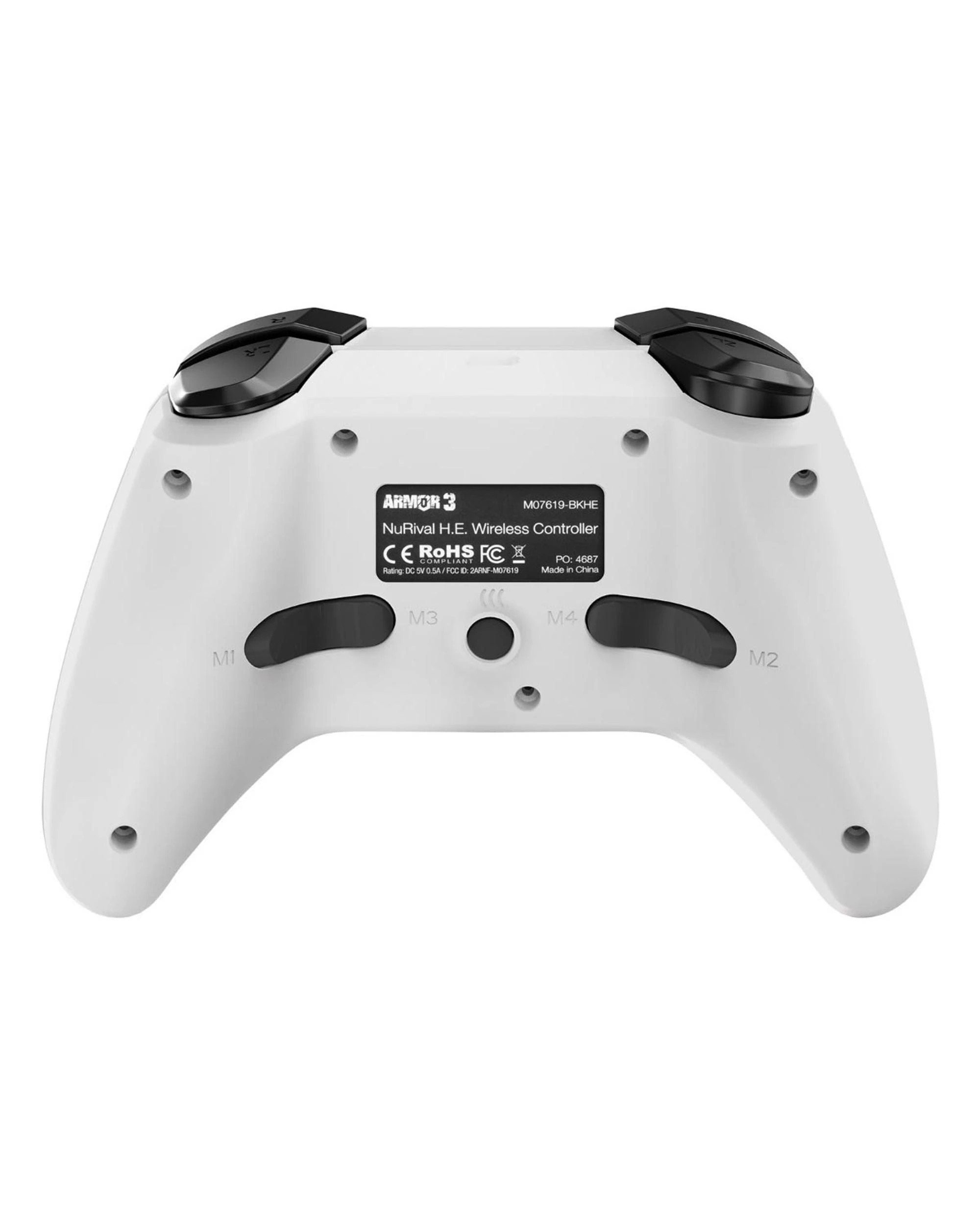 5 Armor3 NuRival Wireless Hall Effect Stick Game Controller For Switch - White, 5 of 5