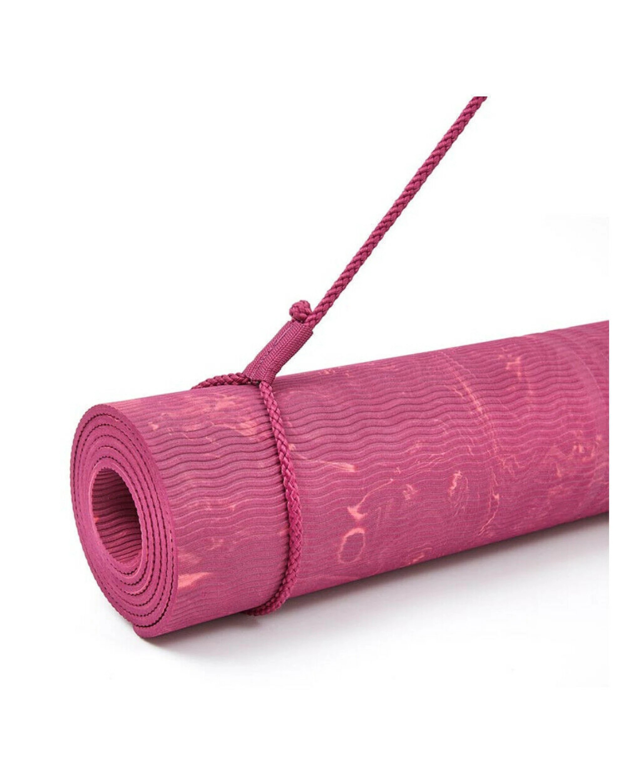 3 Adidas Premium 5mm Camo Sports Home/Gym Fitness Exercise Yoga Mat Power Berry, 3 of 5