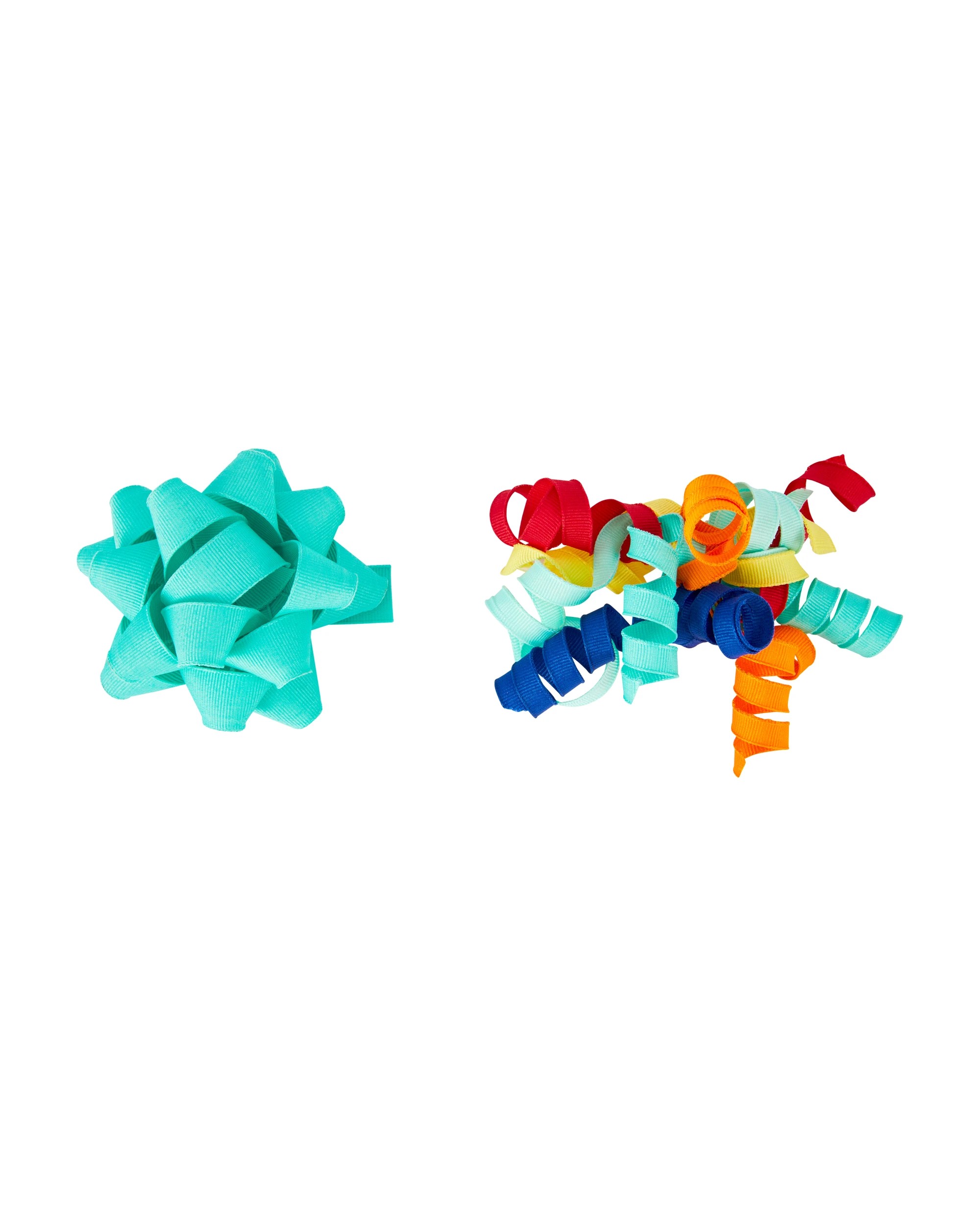 2 2 Piece Grosgrain Bow and Ribbon Set - Brights, 2 of 4