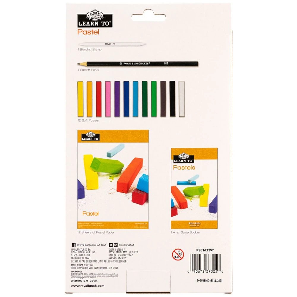 2 Royal & Langnickel Learn To Soft Pastel Set 27 Piece, 2 of 5