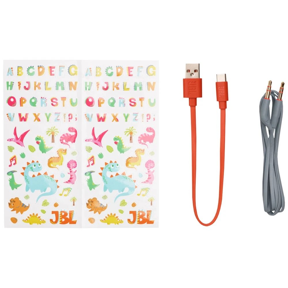 5 JBL JR470 Kids Bluetooth Noise Cancelling Headphones White, 5 of 10