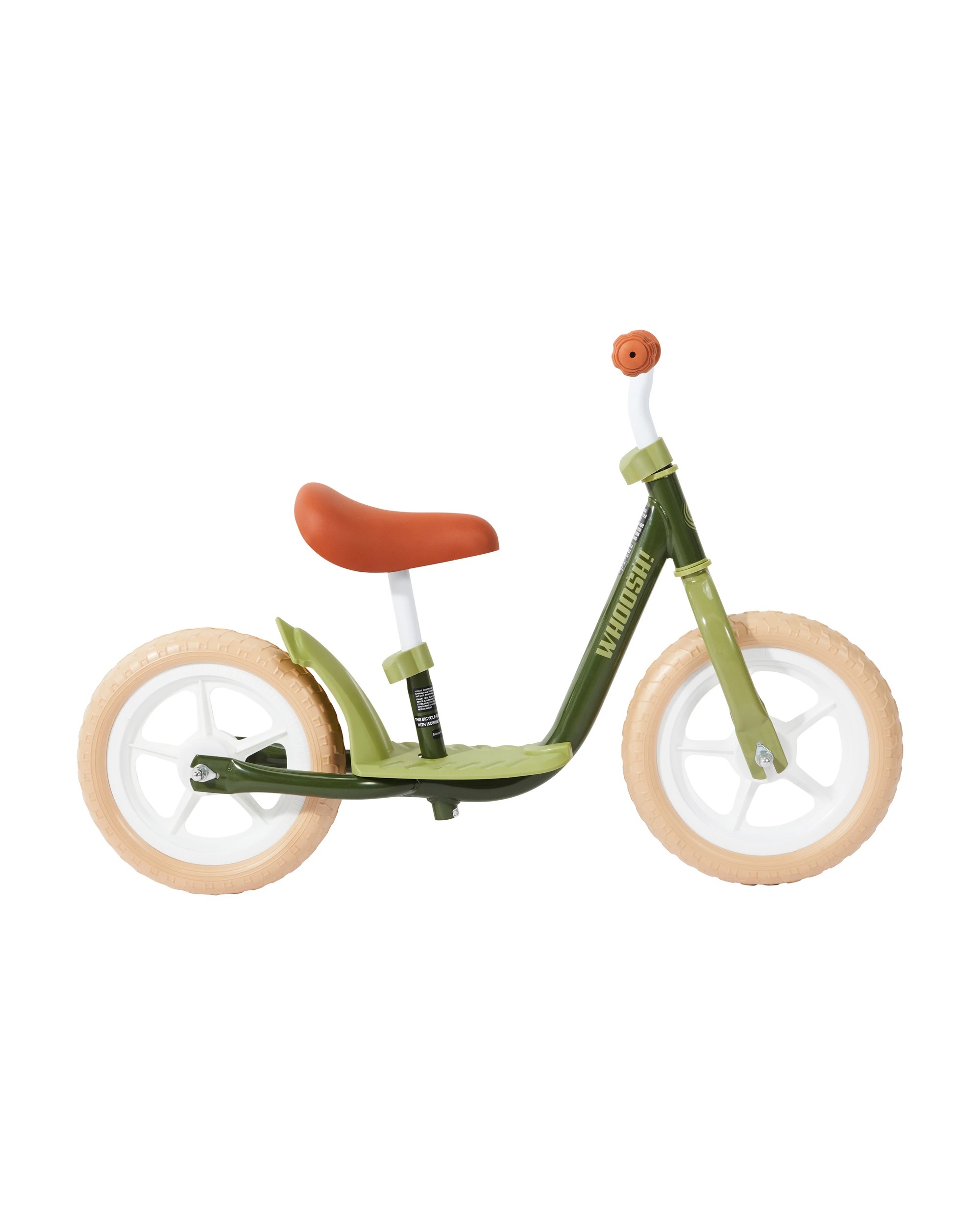 2 30cm Whoosh Balance Bike - Green, 2 of 8