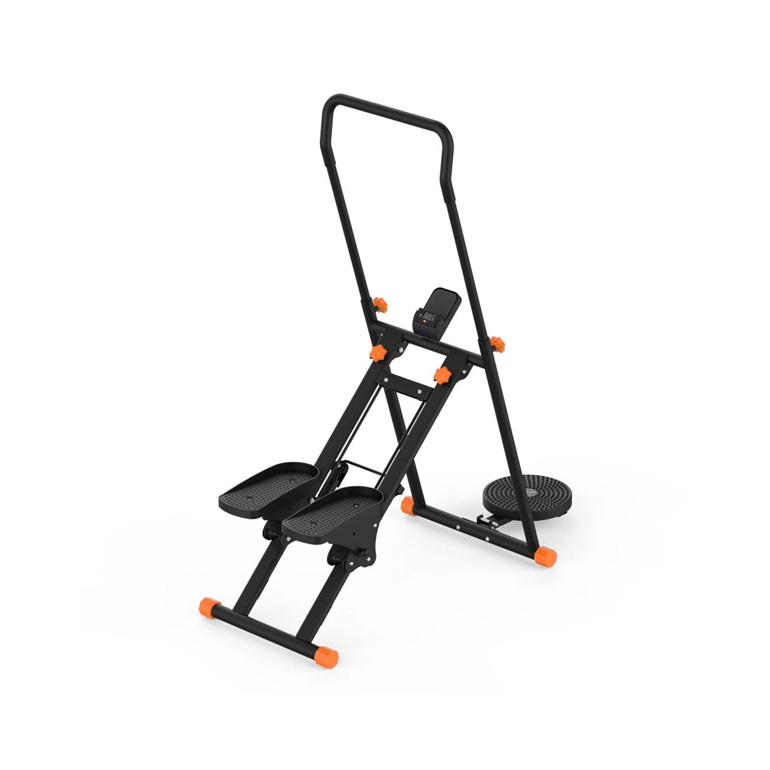 1 Advwin Adjustable Stair Stepper w/Twisting Waist Disc Black, 1 of 7