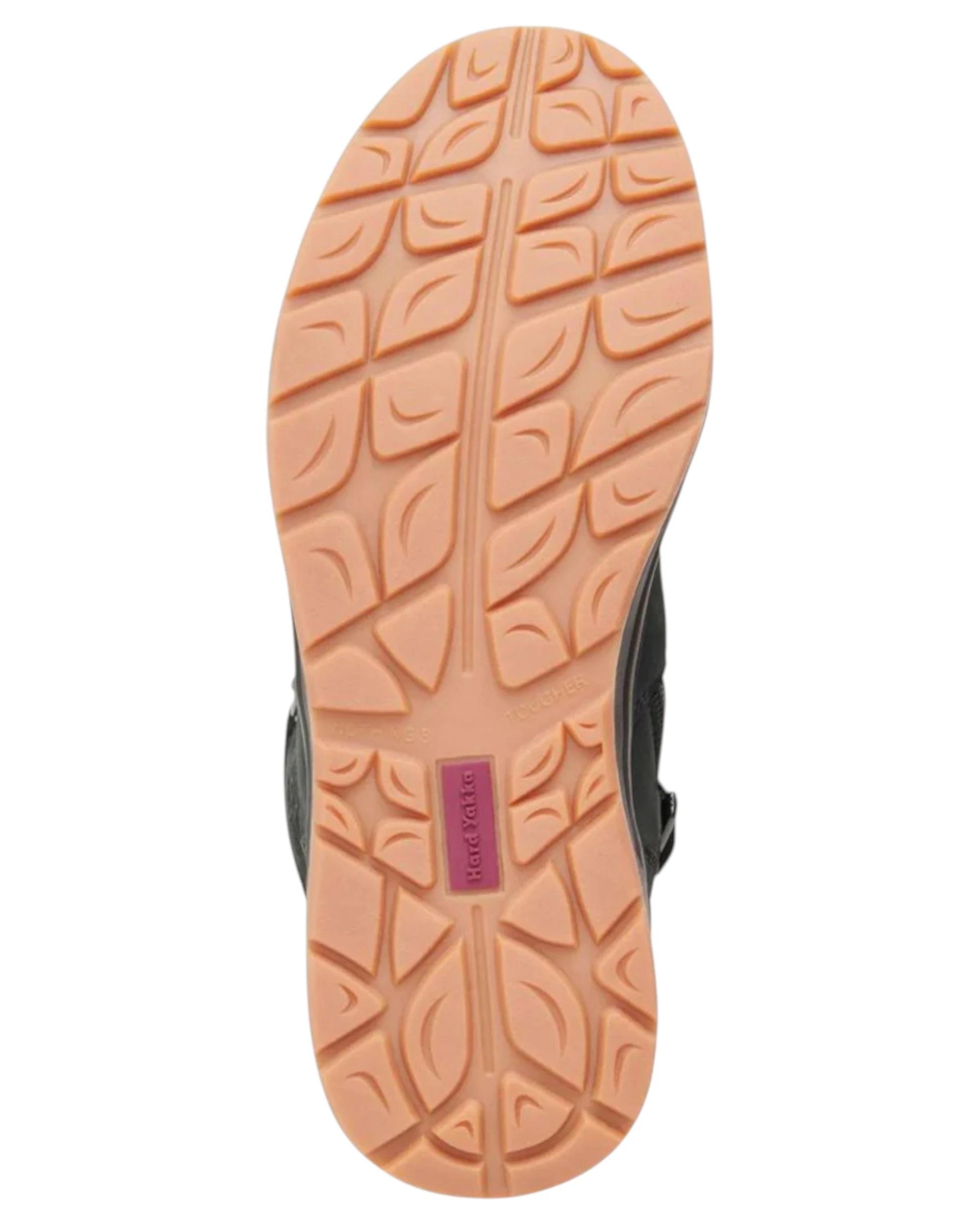 3 Hard Yakka 3056 Womens Safety Boots Lace Steel Cap Caps Black Boot Shoes BLACK, 3 of 3