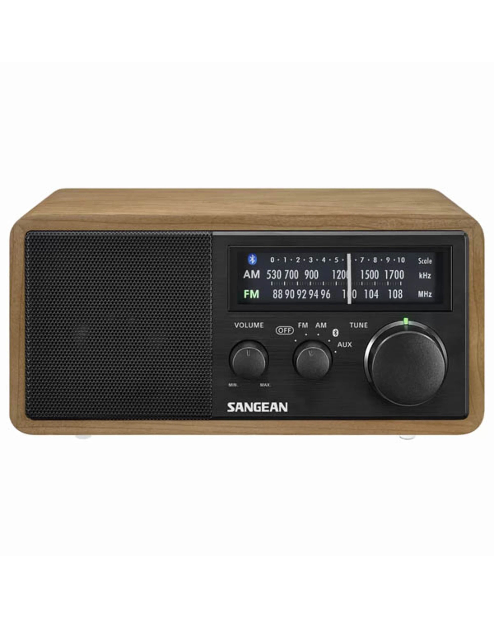 1 Sangean WR-11BT+ FM / AM / BT Wooden Cabinet Receiver, 1 of 3