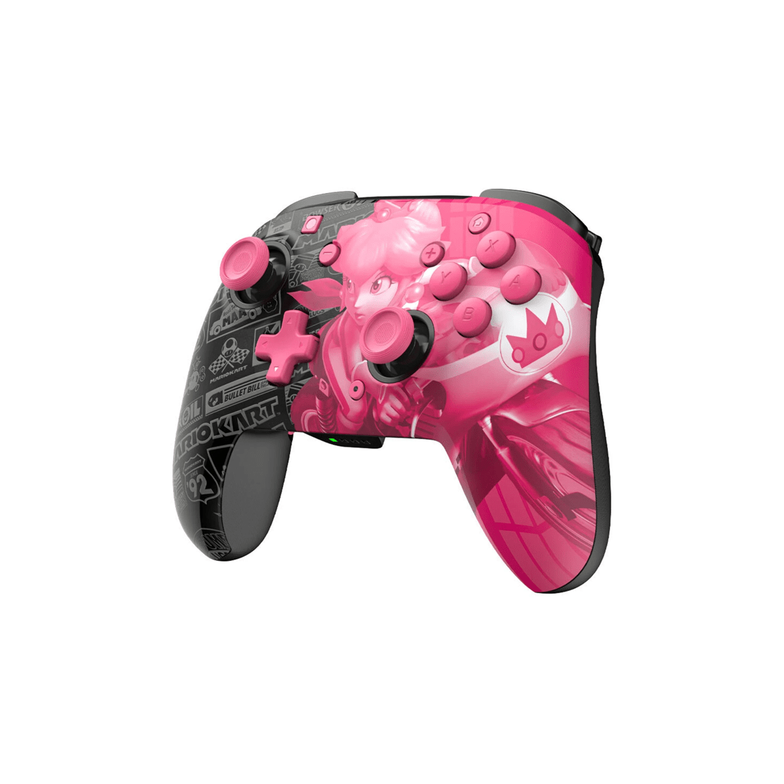 2 Nintendo Switch Rematch Glow Wireless Gaming Controller: Grand Prix Peach - Pink, 2 of 4