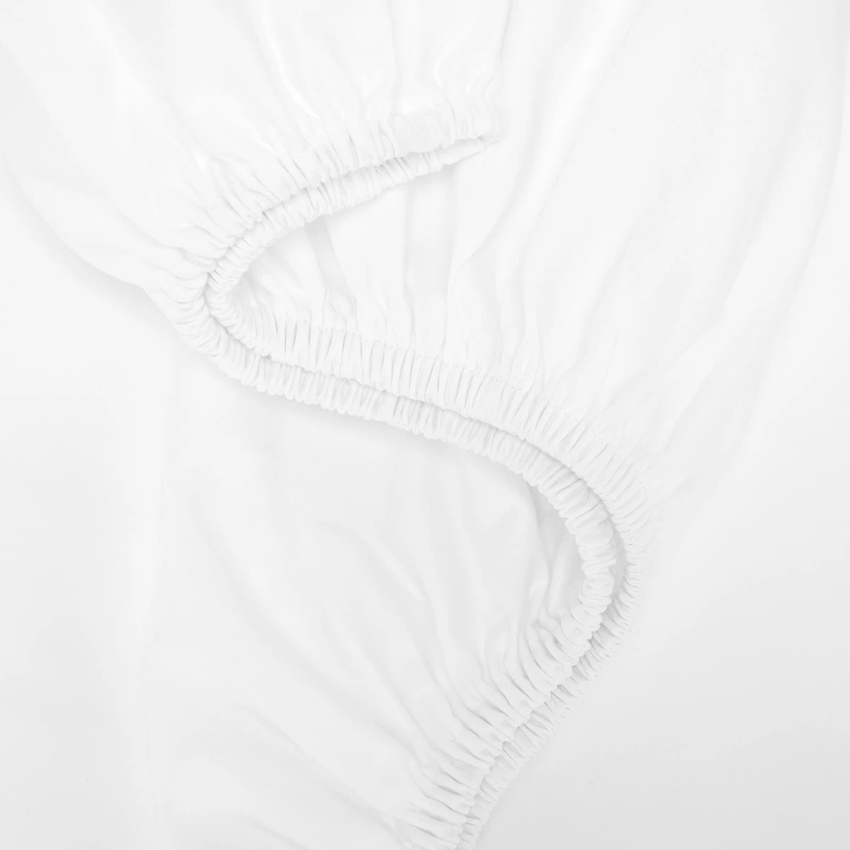 6 500 Thread Count Cotton Sheet Set - Double Bed, White, 6 of 10