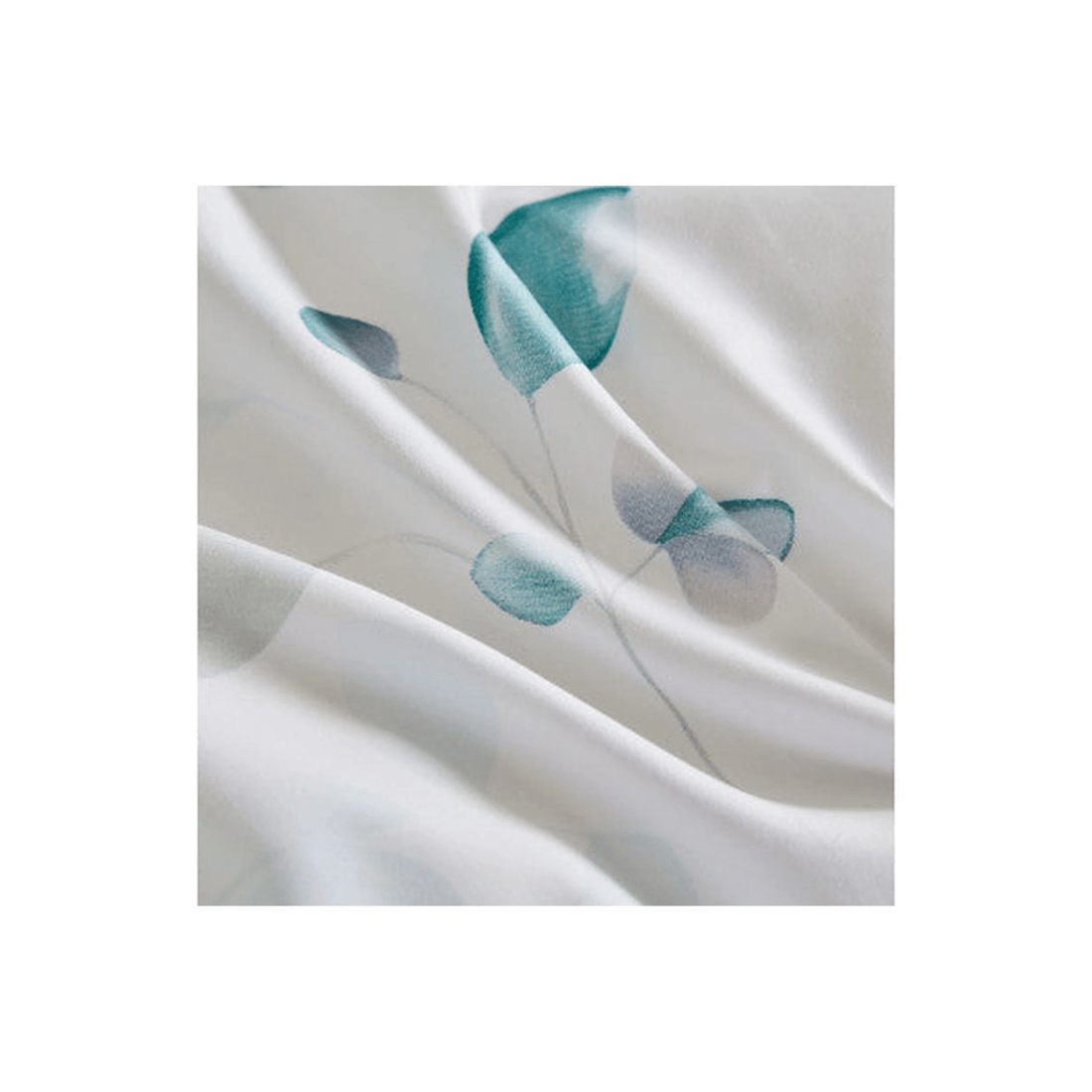 4 GIOIA CASA Botanical Olinda Microfibre Quilt Cover Set, Queen 210 x 210 cm, Zipper Closure - Multi, 4 of 5