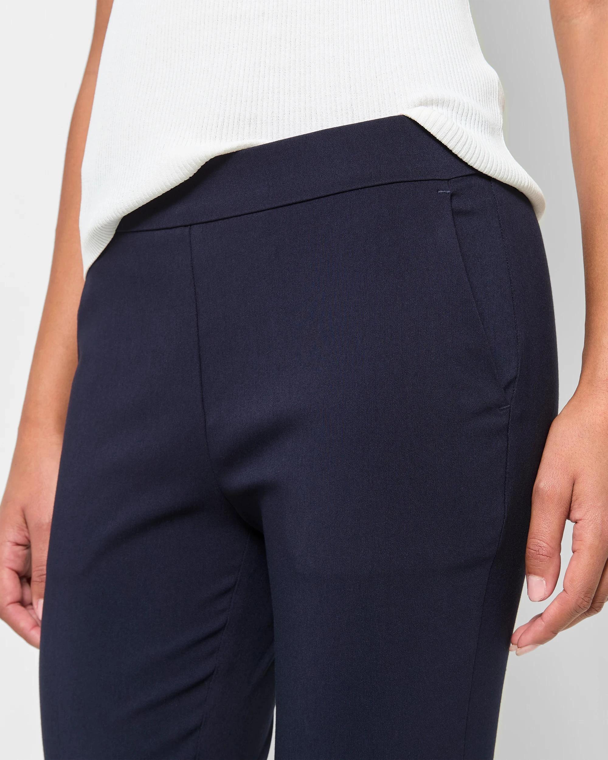 5 Preview Carrie Bengaline Ankle Length Pants CLASSIC NAVY, 5 of 5