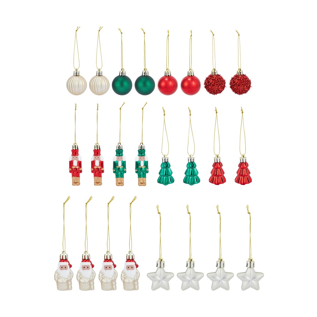 2 24 Pack Mini Decorations - Assorted, 2 of 5