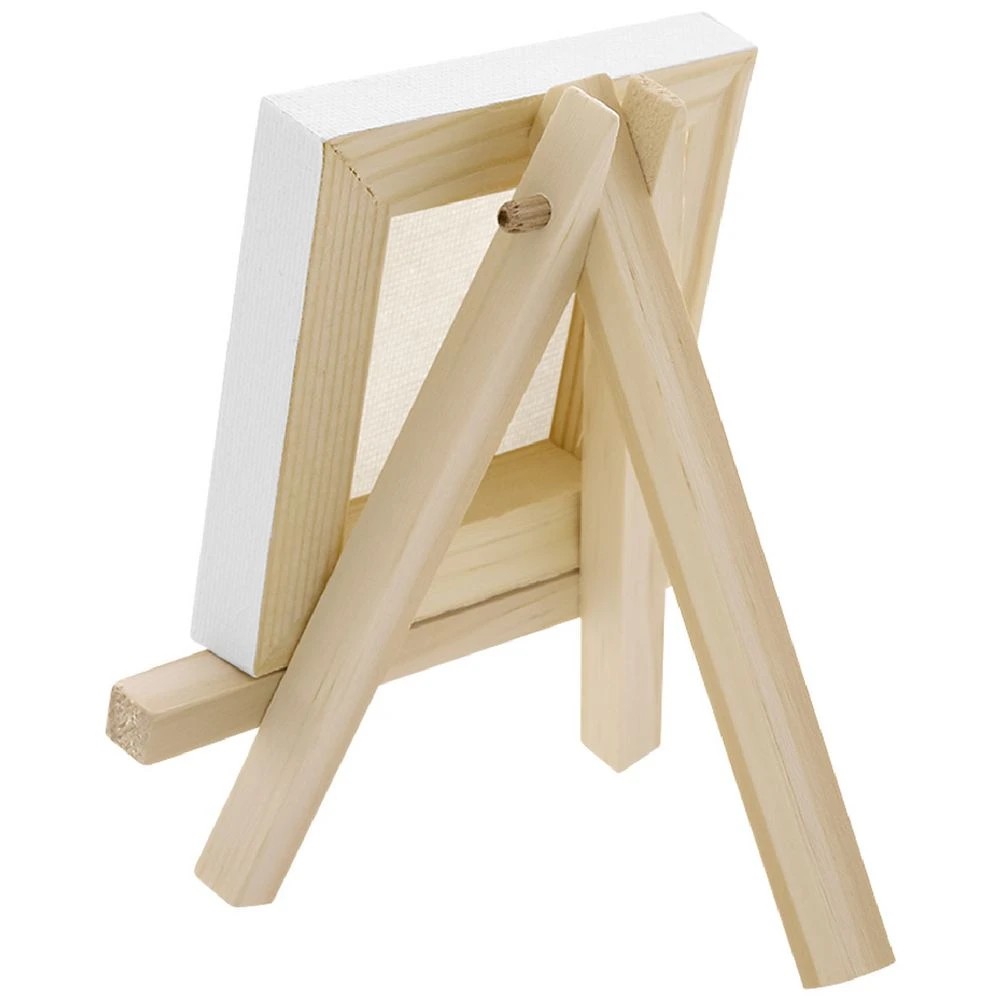 4 Born Mini Easel and Canvas White, 4 of 4