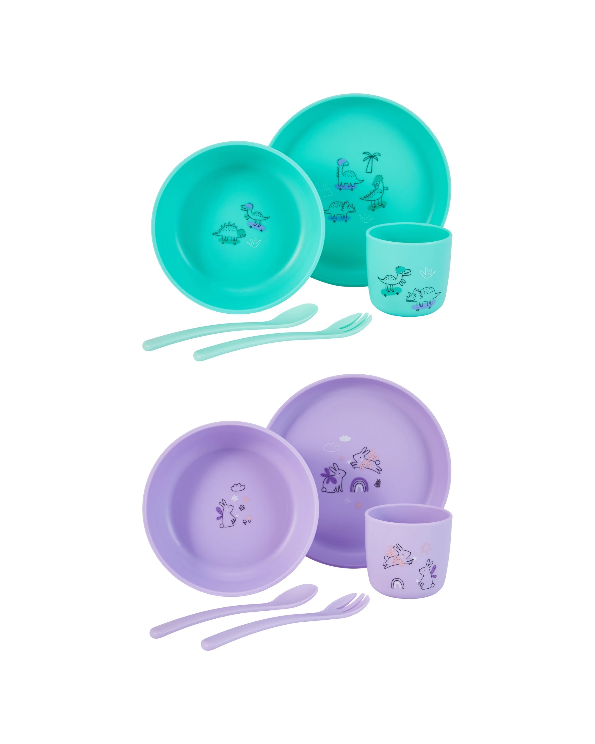 1 5 Piece Toddler Feeding Set - Assorted, 1 of 7
