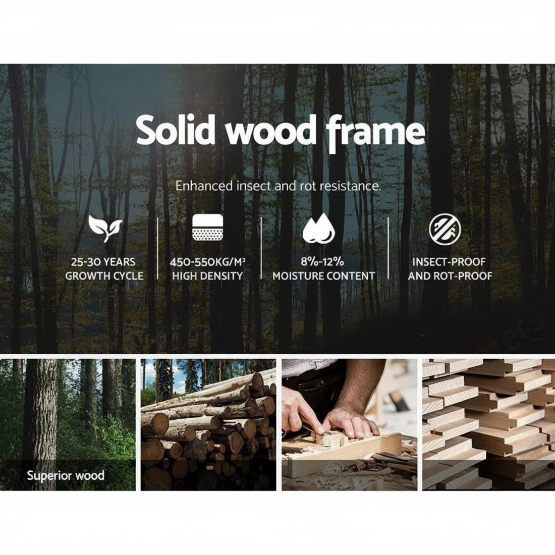 6 Artiss Bed Head Headboard Queen Size Fabric - Grey, 6 of 7